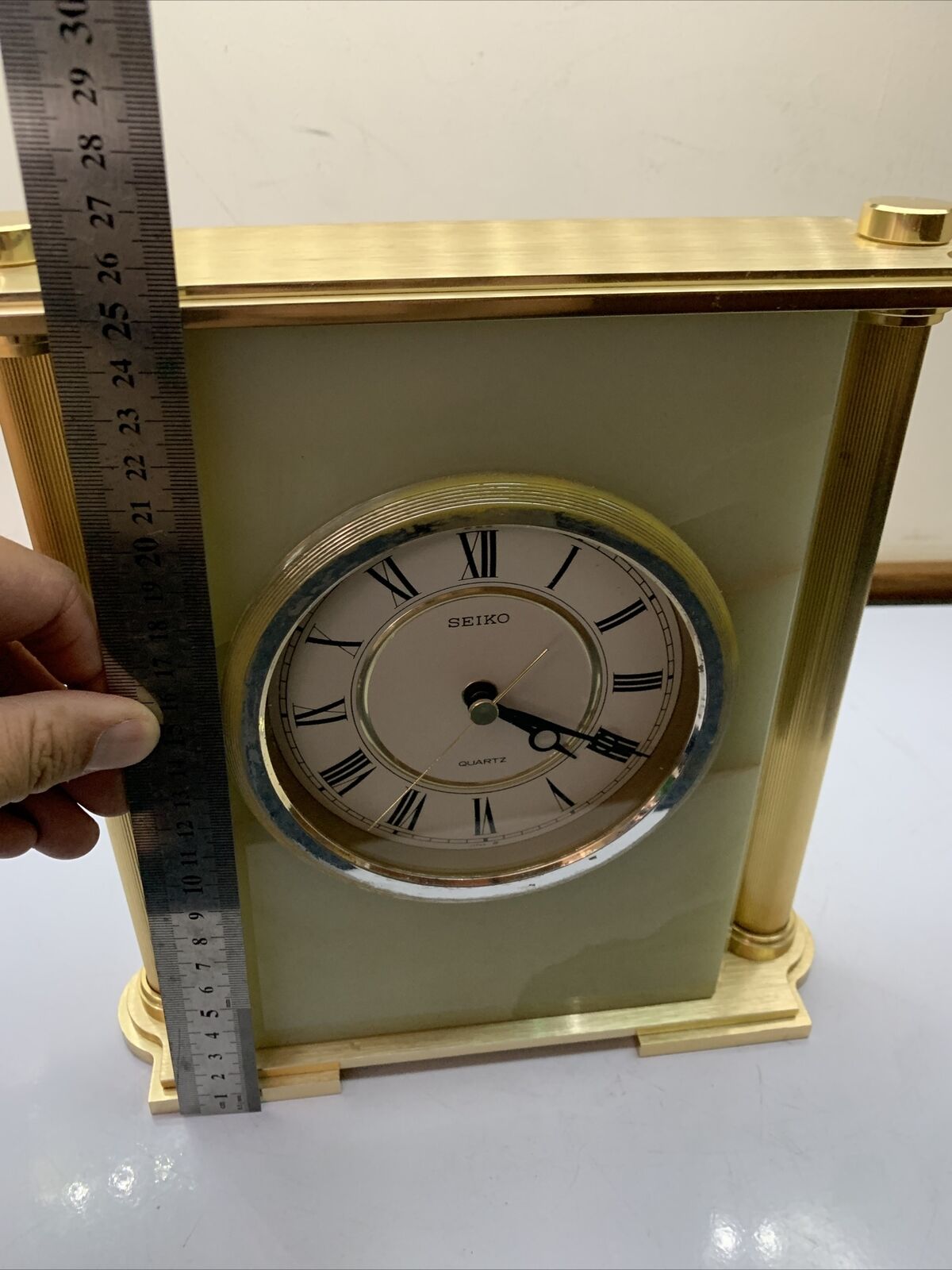 Seiko Marble Clock QW554M Made In Japan