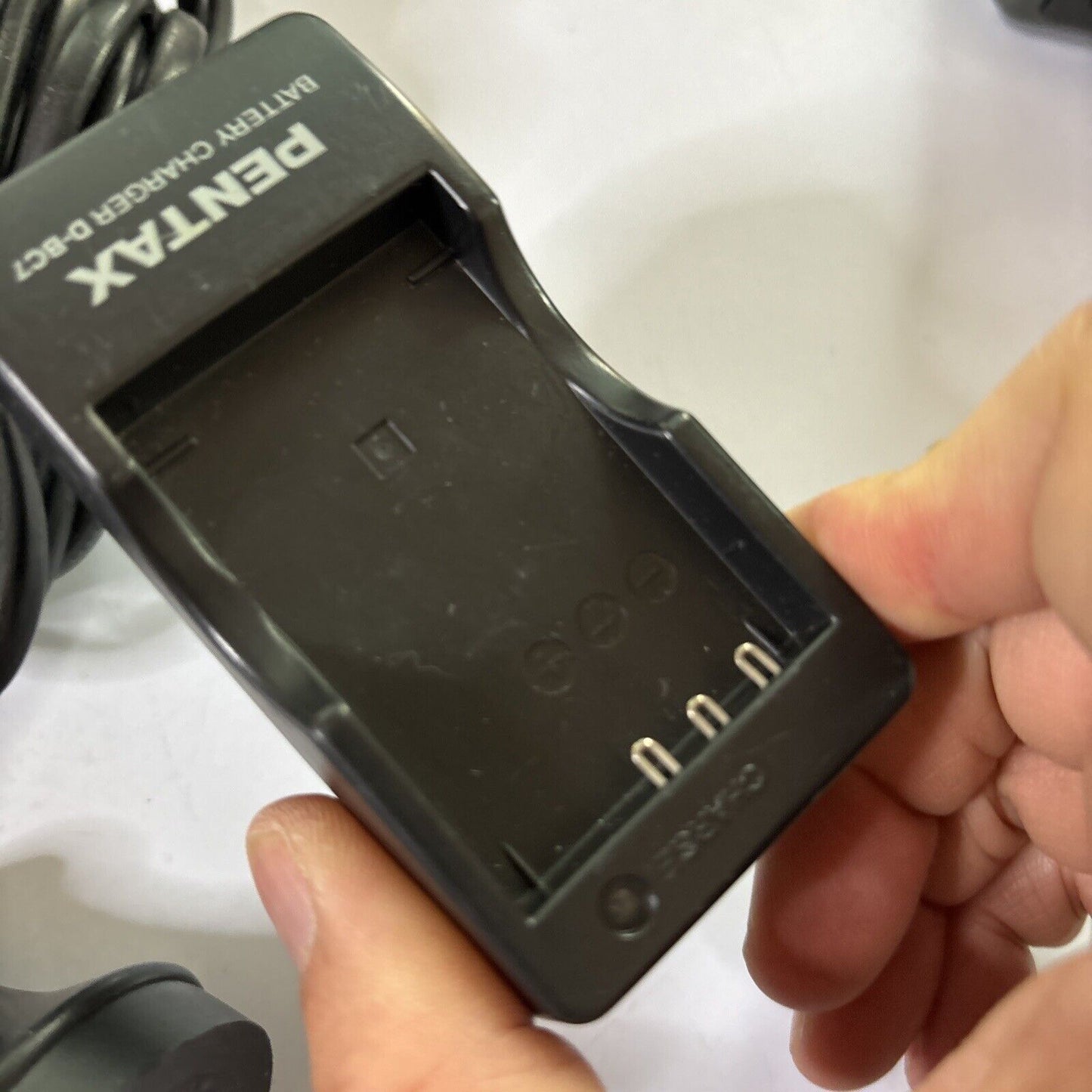 Genuine Pentax D-BC7 Battery Charger for Optio 330 430 450 550 750z MX Mx4