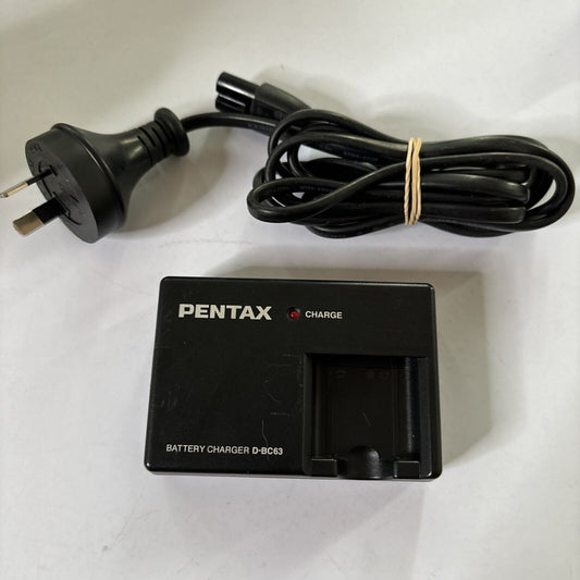 Genuine Pentax D-BC63 Battery Charger
