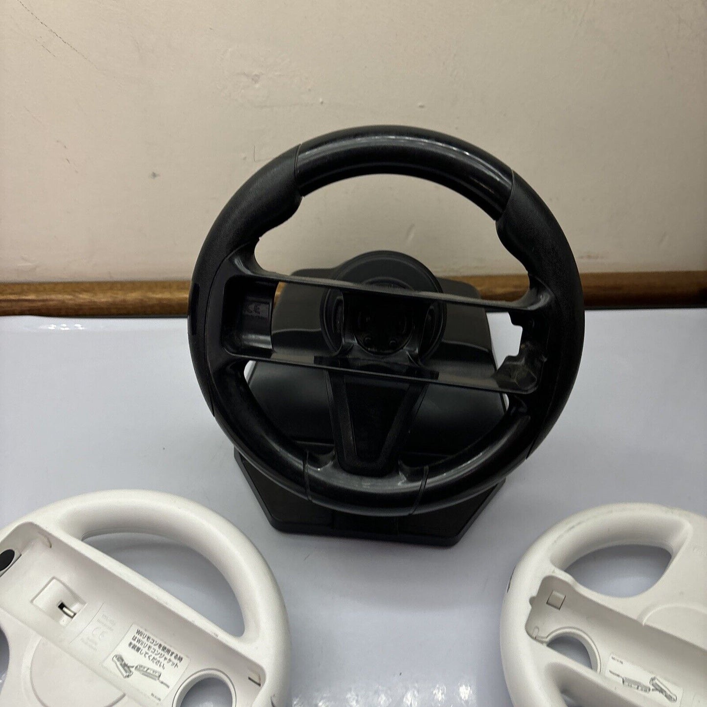 3x Steering Wheels For Nintendo Wii