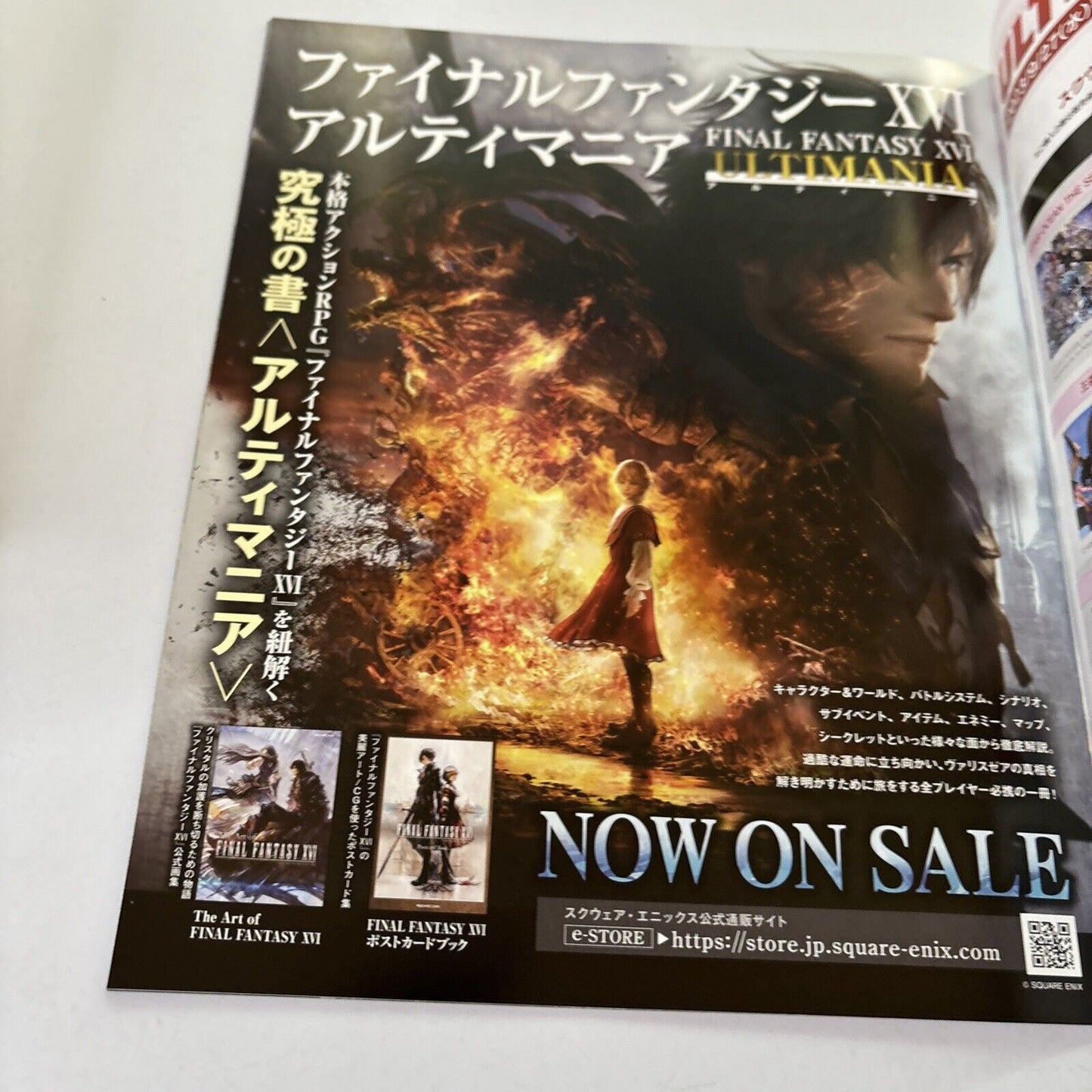 Tokyo Game Show 2023 Square Enix Promotional Brochure