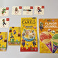 Super Mario Stickers And Baskin Robbins Promo Flyers