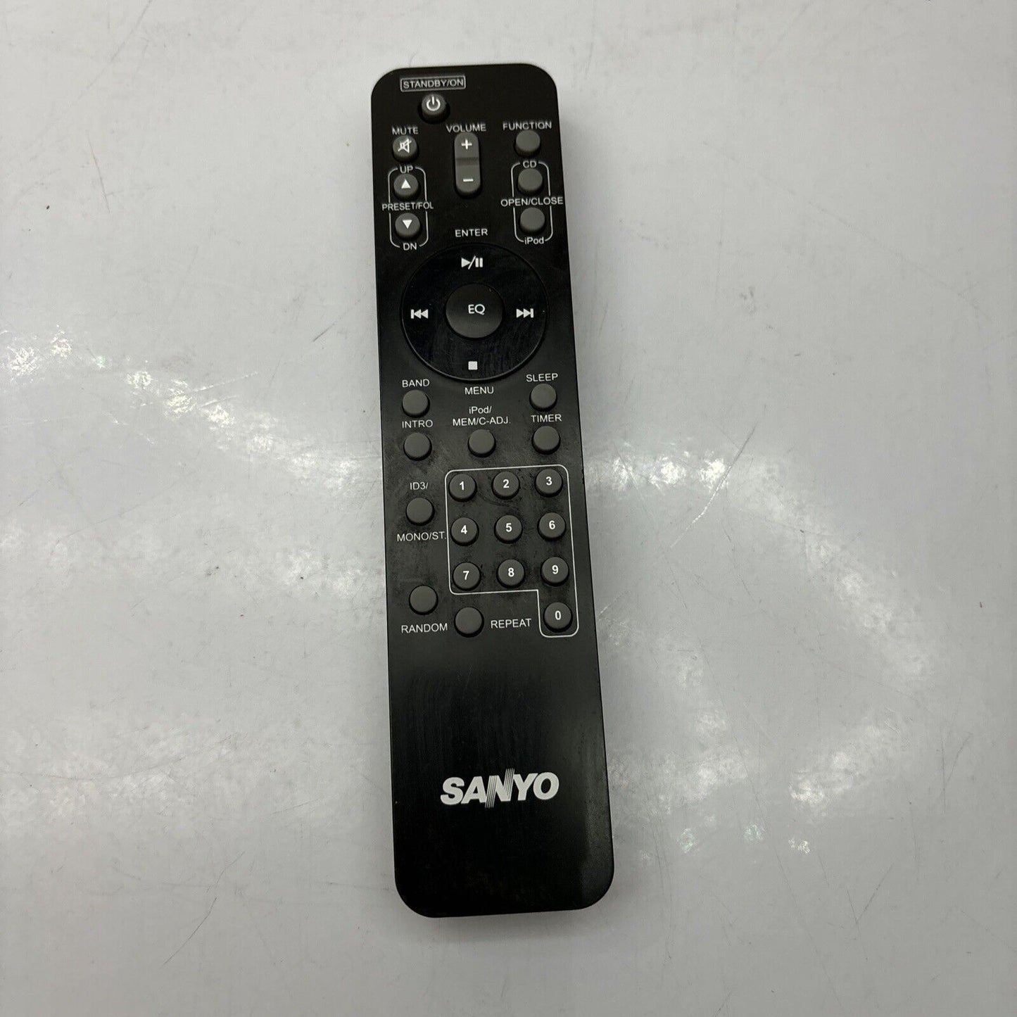 Genuine Sanyo Remote Control *Missing Battery Lid*