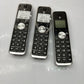 3x Telstra Cordless Phone For 12750 DECT360 *No Batteries - Never Used*