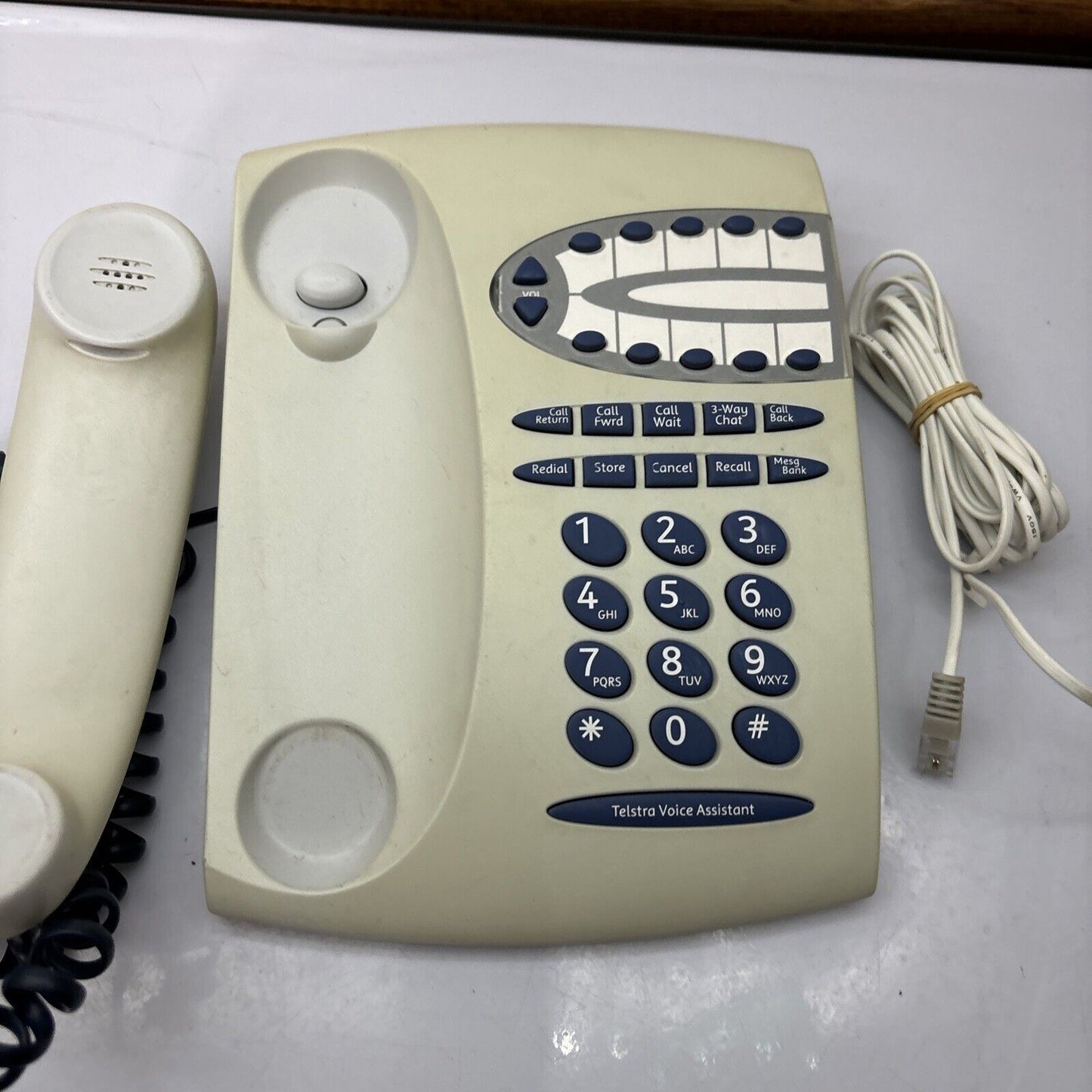 Telstra T1000S Single Line Corded Phone NBN Compatible