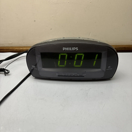 Philips AJ3540/79 Large LED Dual Alarm Clock AM/FM Radio