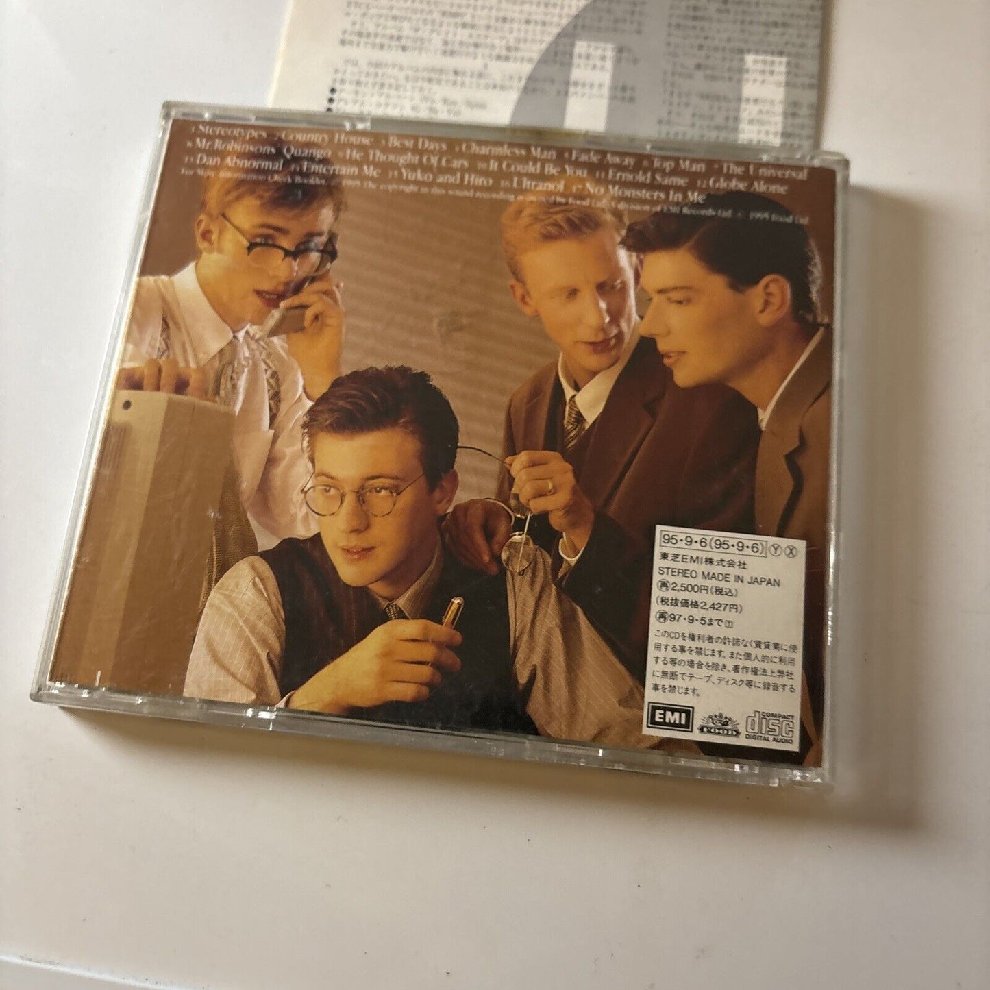 Blur - The Great Escape (CD, 1995) Japan  Tocp-8633