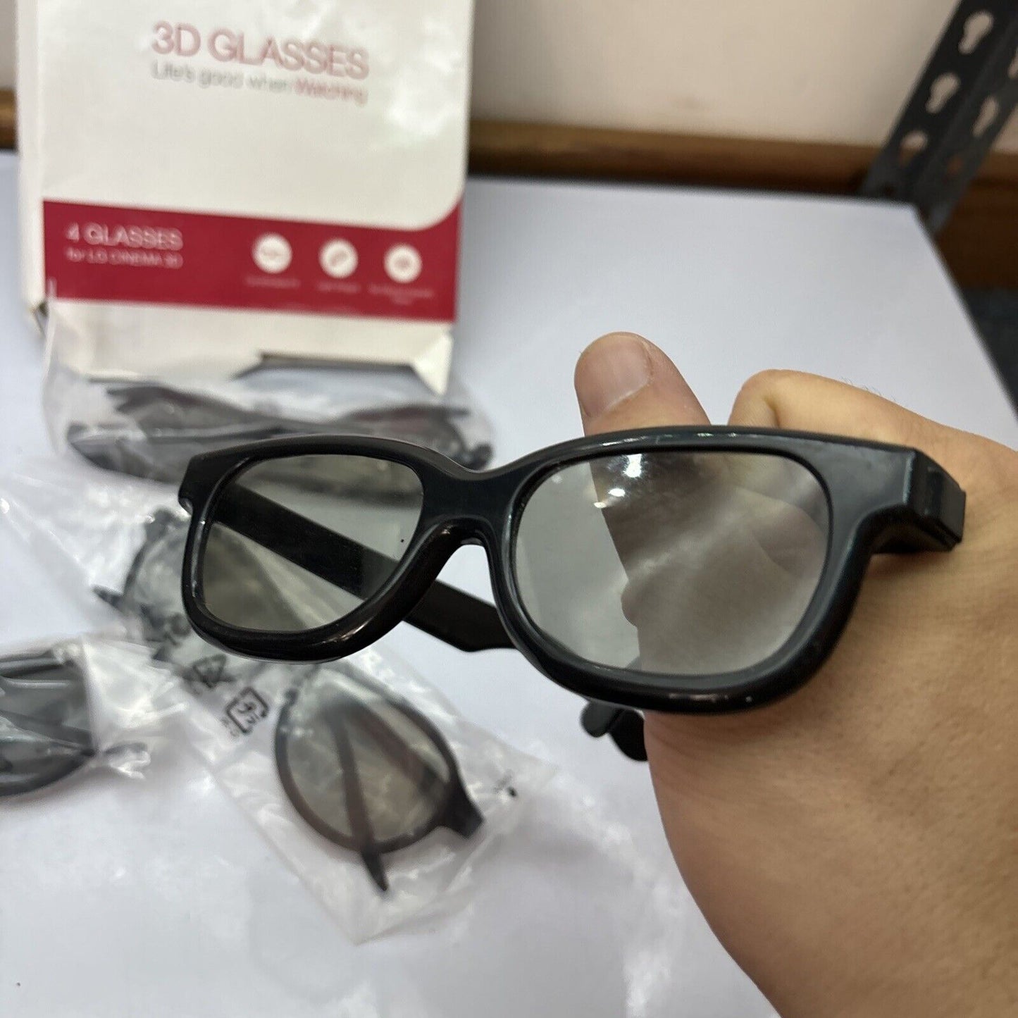 4x 3D Glasses For LG Cinema 3D AG-F310