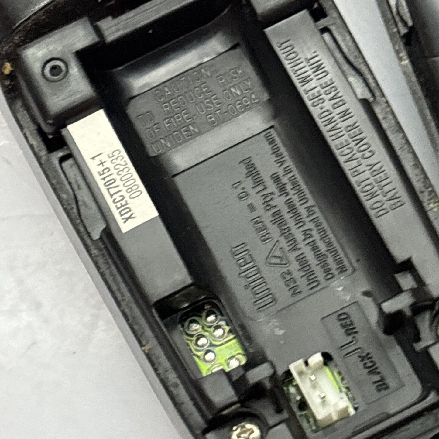 2x Uniden XDECT7015+1 Cordless Phone *Handset Only - No battery*