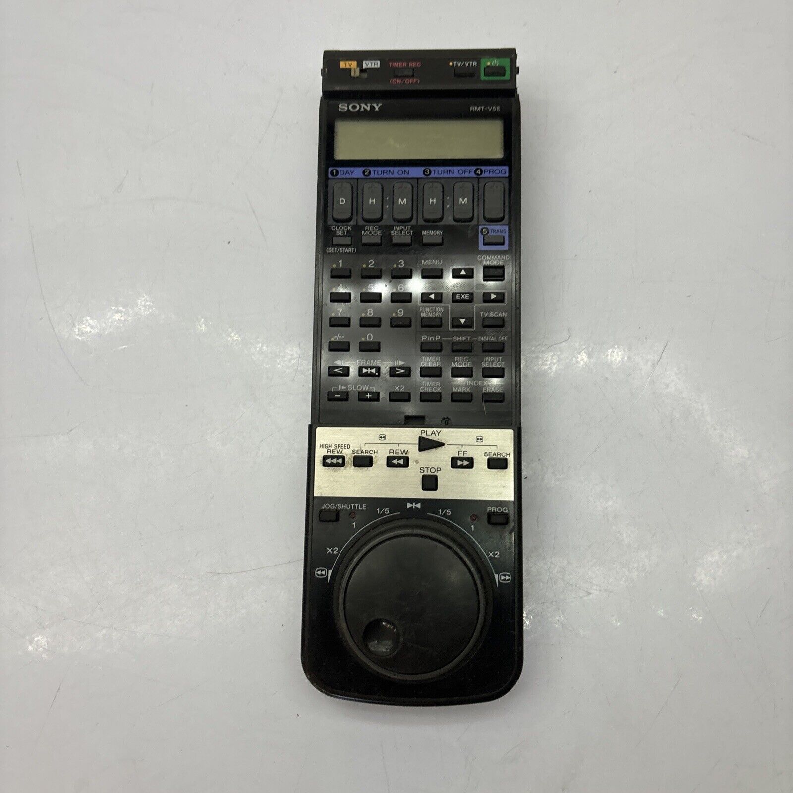 Genuine Sony Remote Control RMT-V5E *Missing Front Lid* – Retro Unit