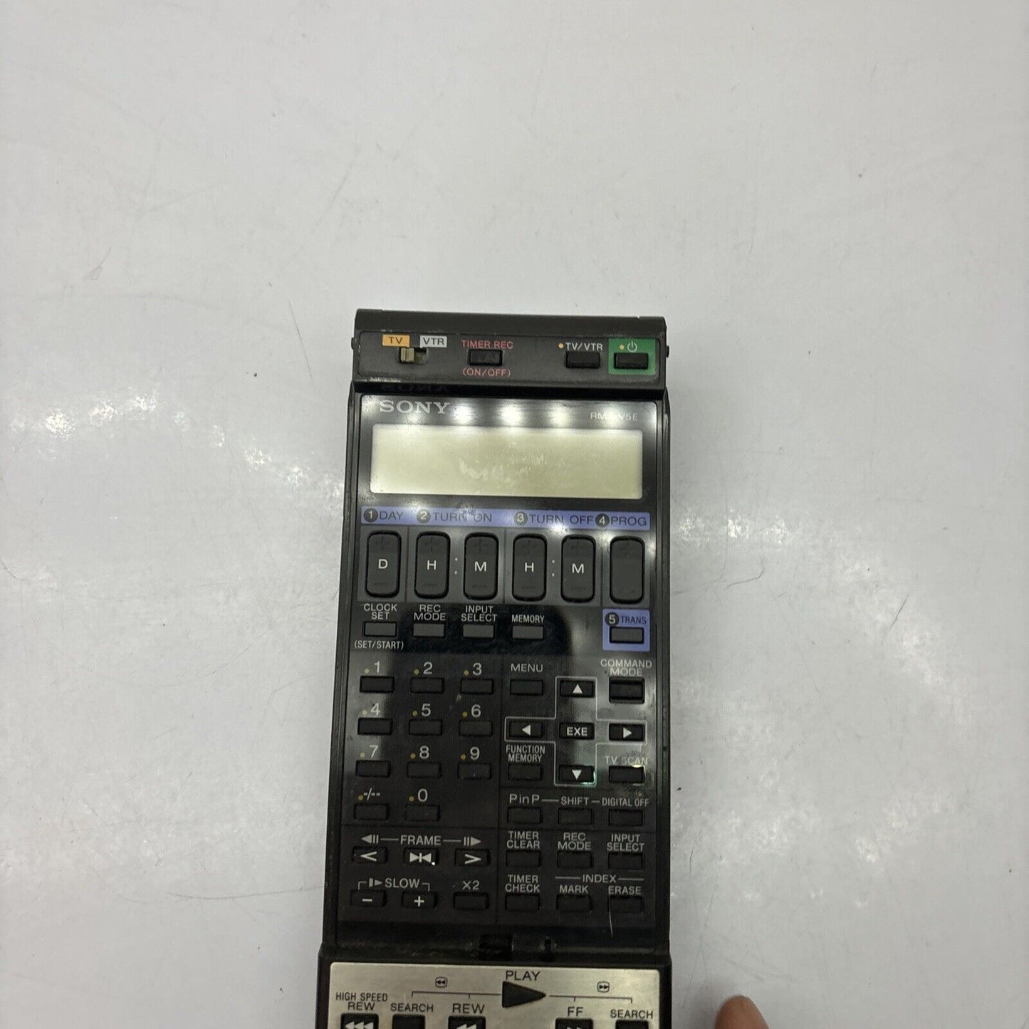 Genuine Sony Remote Control RMT-V5E *Missing Front Lid*