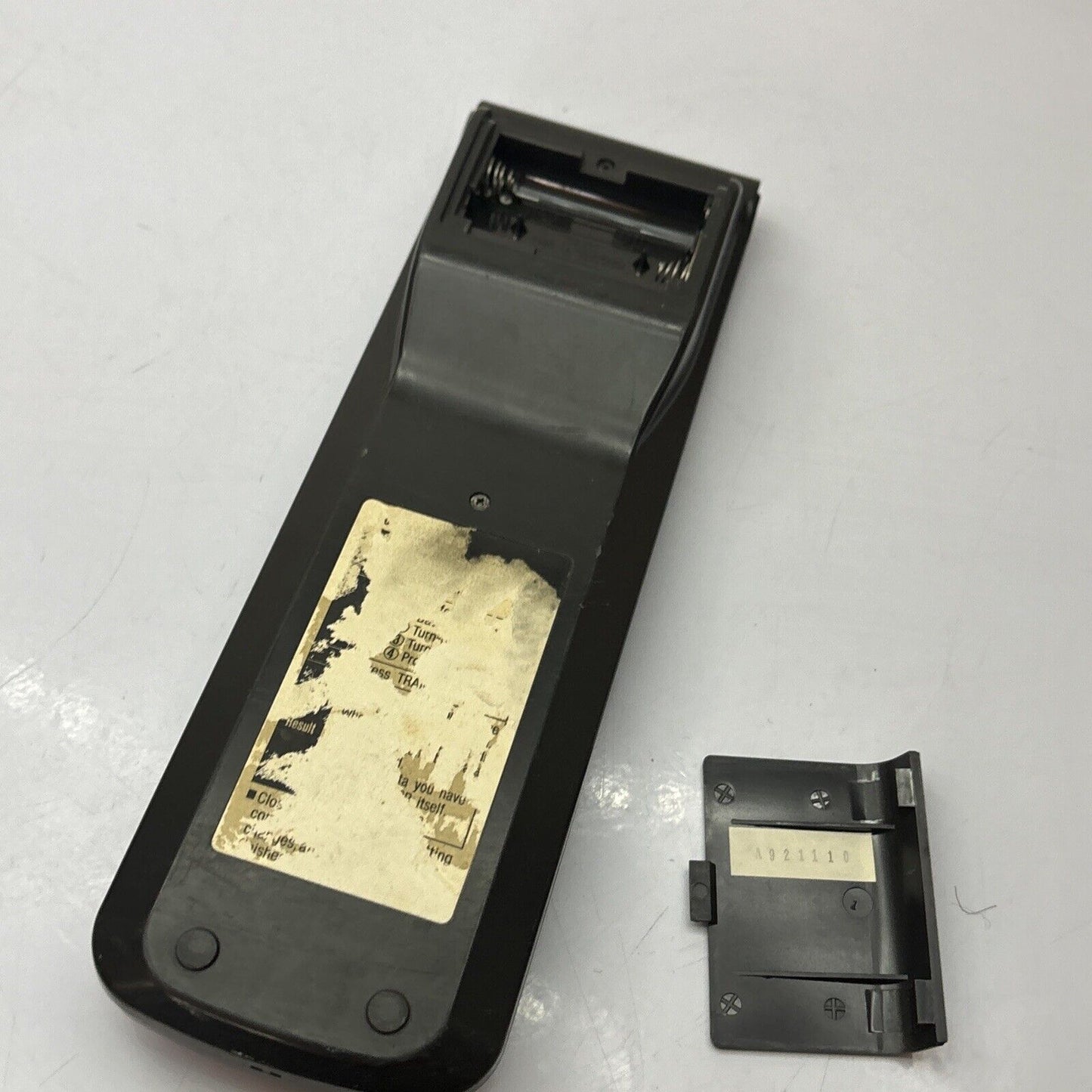 Genuine Sony Remote Control RMT-V5E *Missing Front Lid*