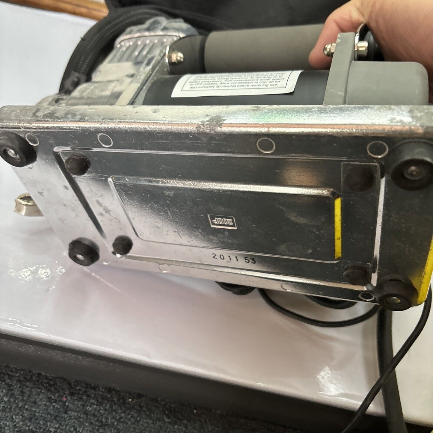 Bushranger Black Max 55X12 Air Compressor *Not Tested - For Parts*