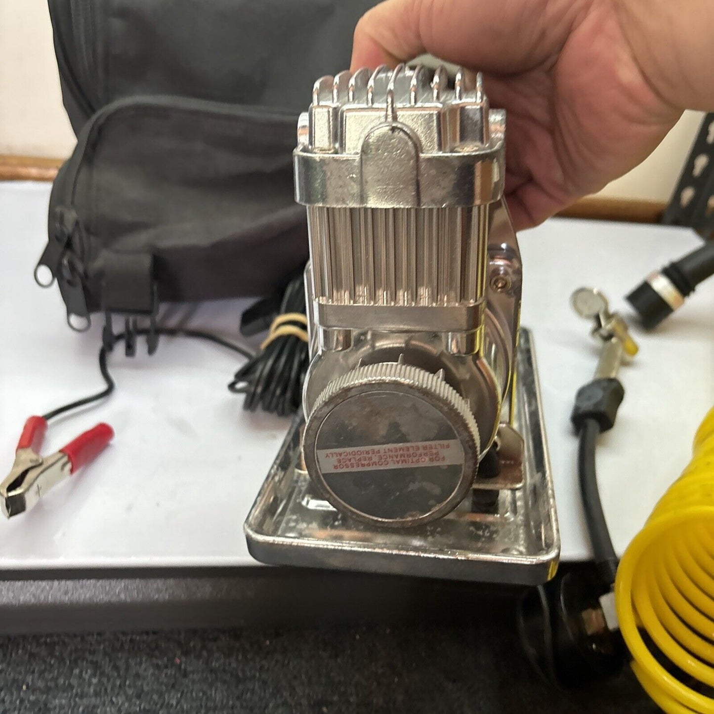 Bushranger Black Max 55X12 Air Compressor *Not Tested - For Parts*