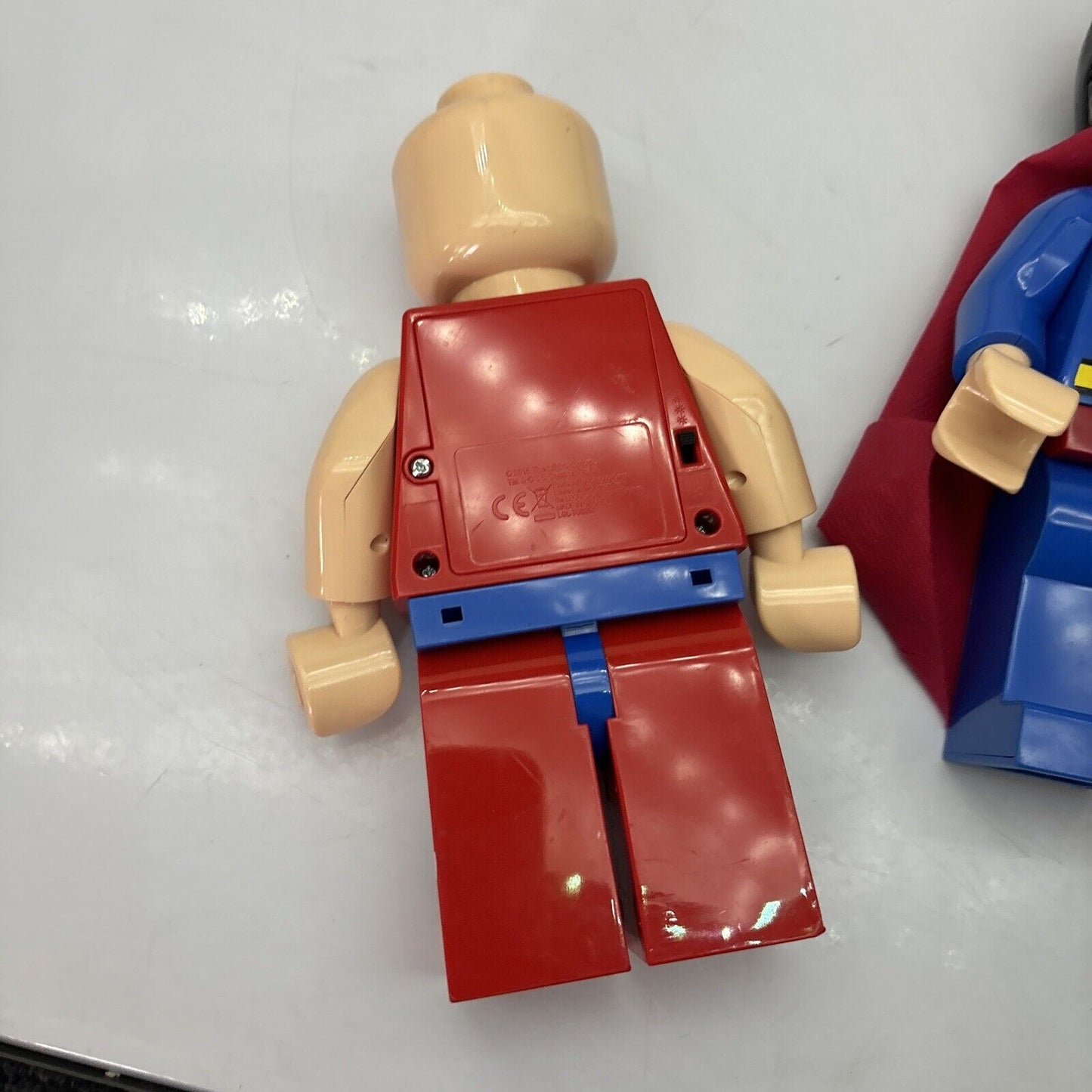 Superman & Wonder Woman Lego 7.5" 2014 Figure Lights Up