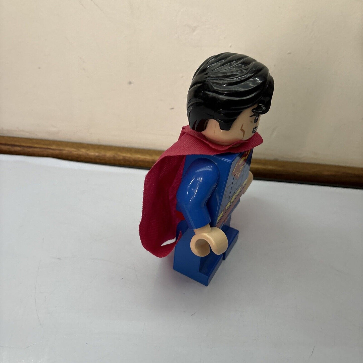 Superman & Wonder Woman Lego 7.5" 2014 Figure Lights Up