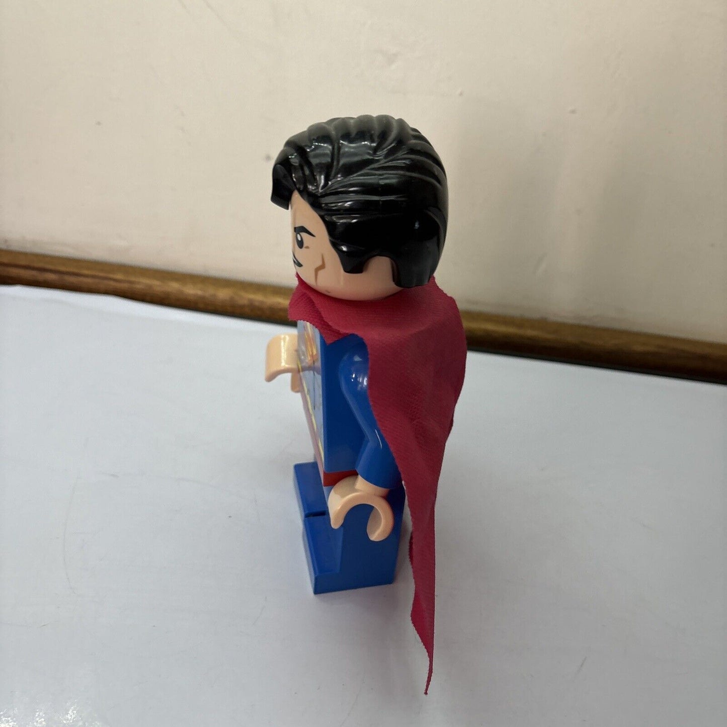 Superman & Wonder Woman Lego 7.5" 2014 Figure Lights Up