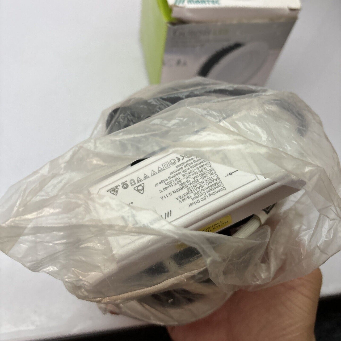 Martec LED Dimmable White Downlight Kit 12W 5000K