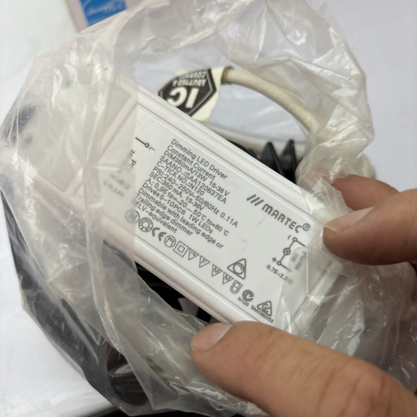 Martec LED Dimmable White Downlight Kit 12W 5000K