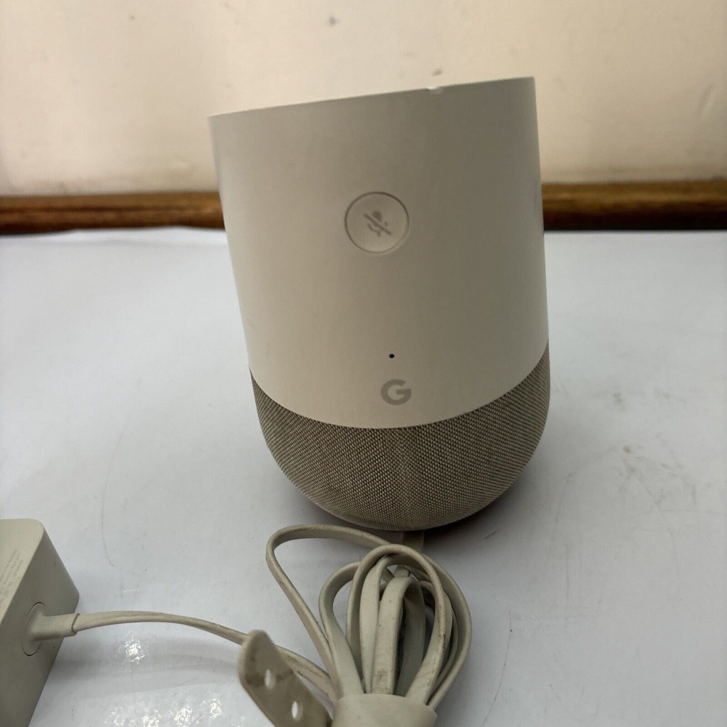 Google Home Smart Assistant - White Slate