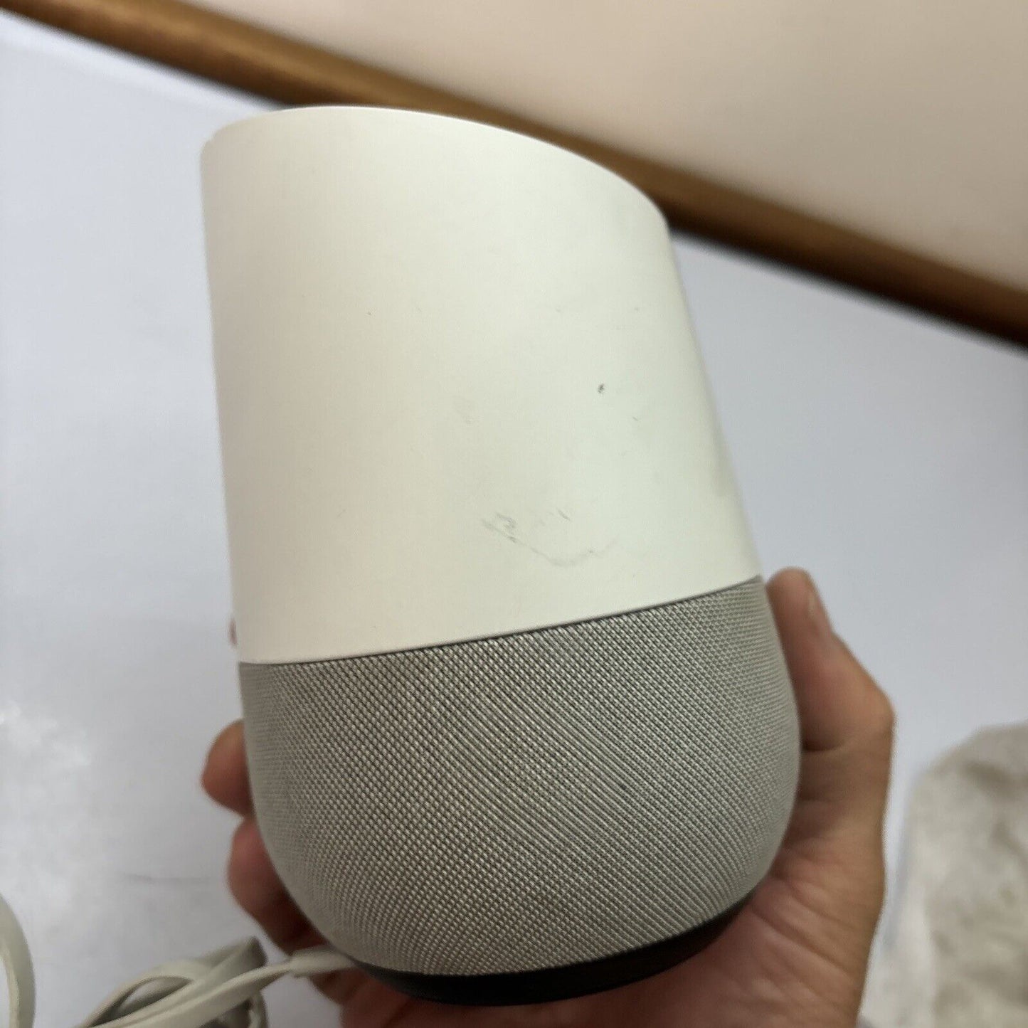 Google Home Smart Assistant - White Slate
