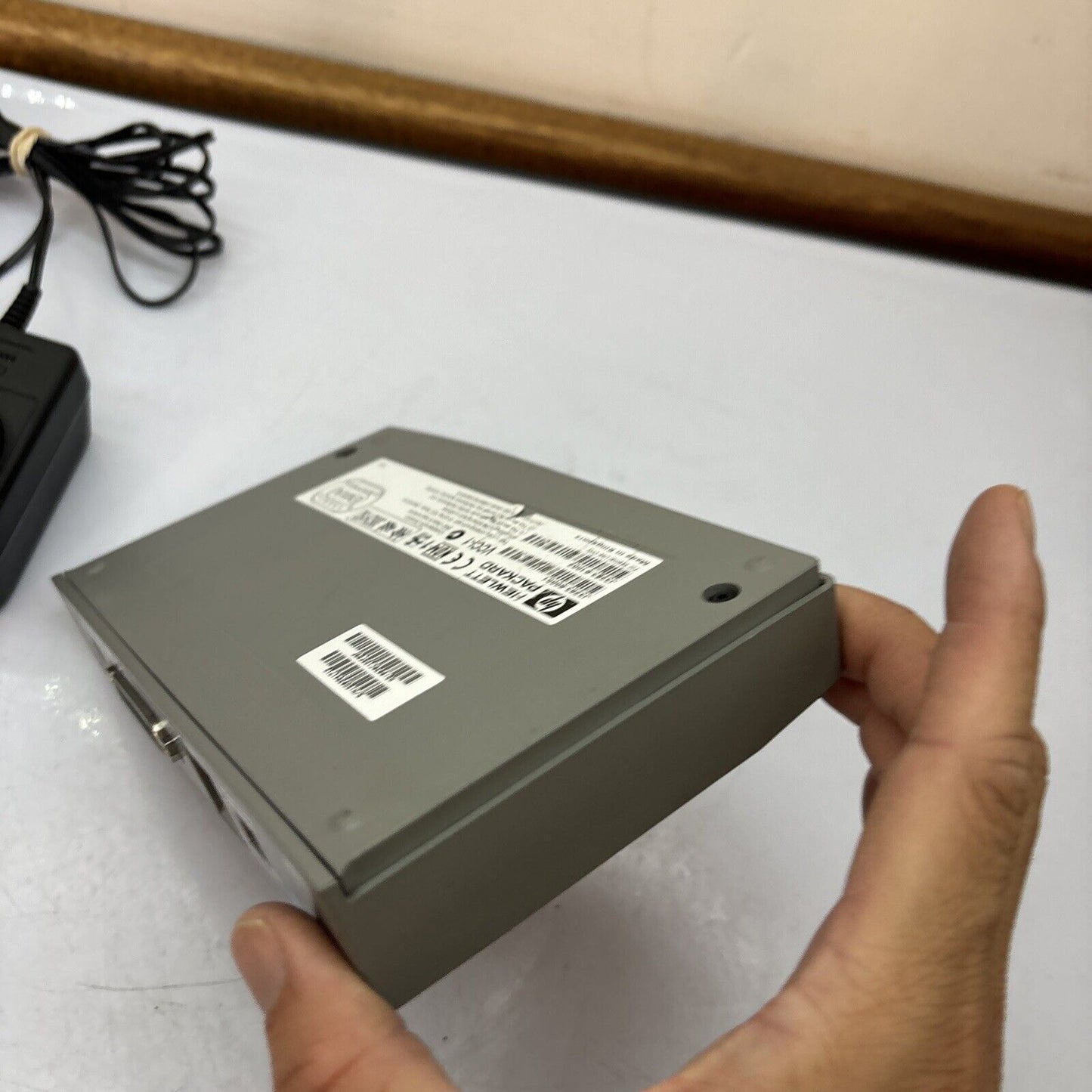 HP Hewlett Packard JetDirect 300X Print Server Parallel Ethernet Port