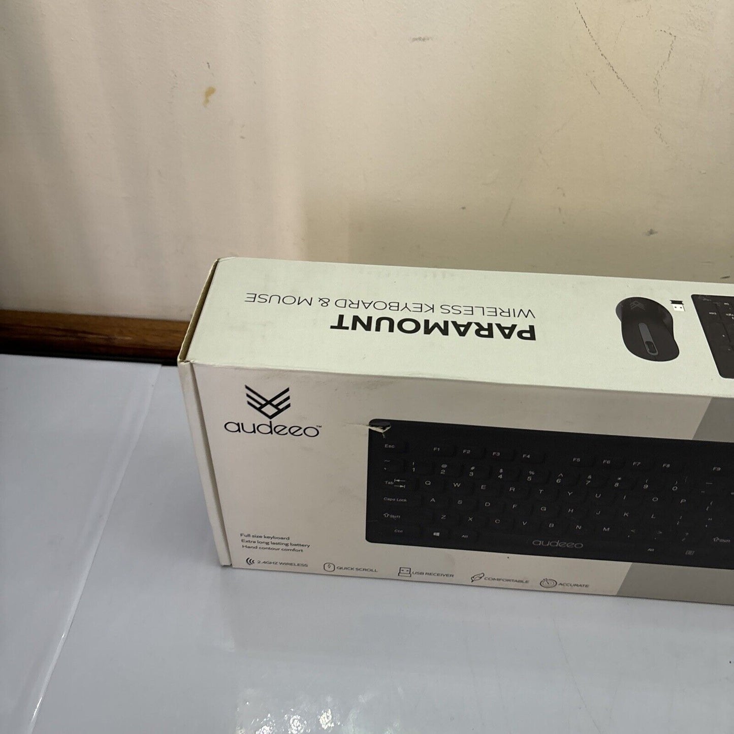 Audeeo Paramount Wireless Keyboard & Mouse AOWLM1-8K