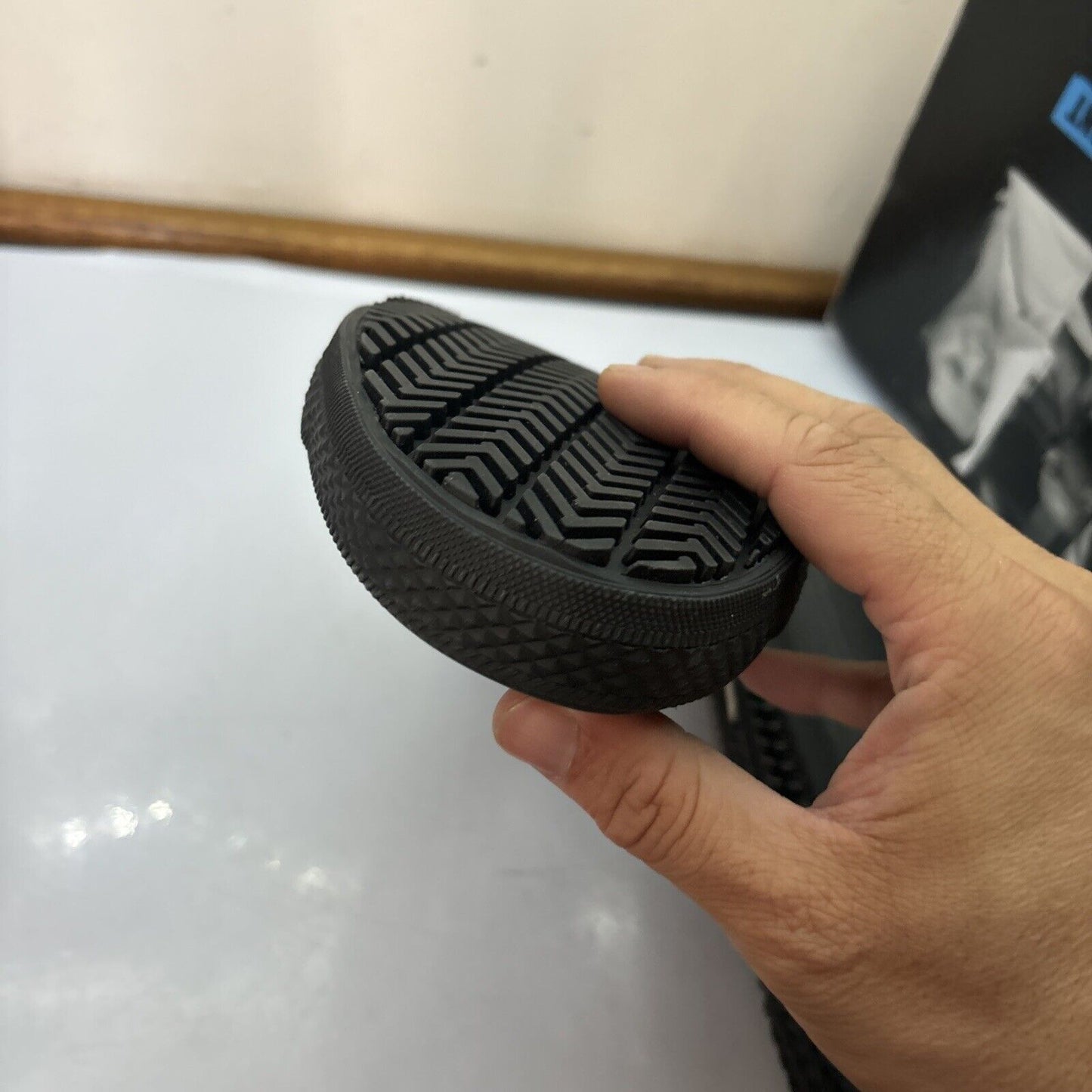 Blacksmith Work Shoes Unisex Leather Slip Resistant Black UK9 Malibu