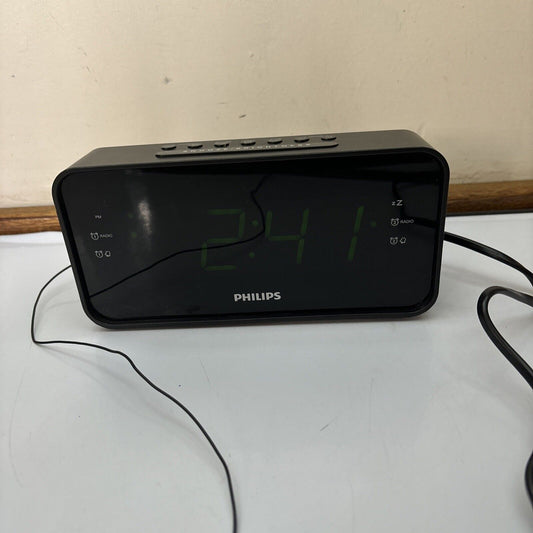 Philips AJ3232B/79 Big LED Alarm Clock AM/FM  Radio