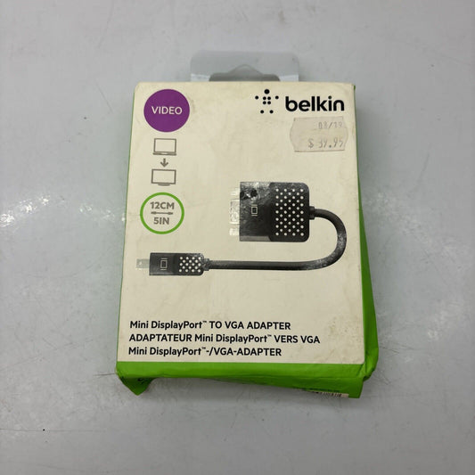 Belkin F2CD028BT Mini DisplayPort to VGA Adapter