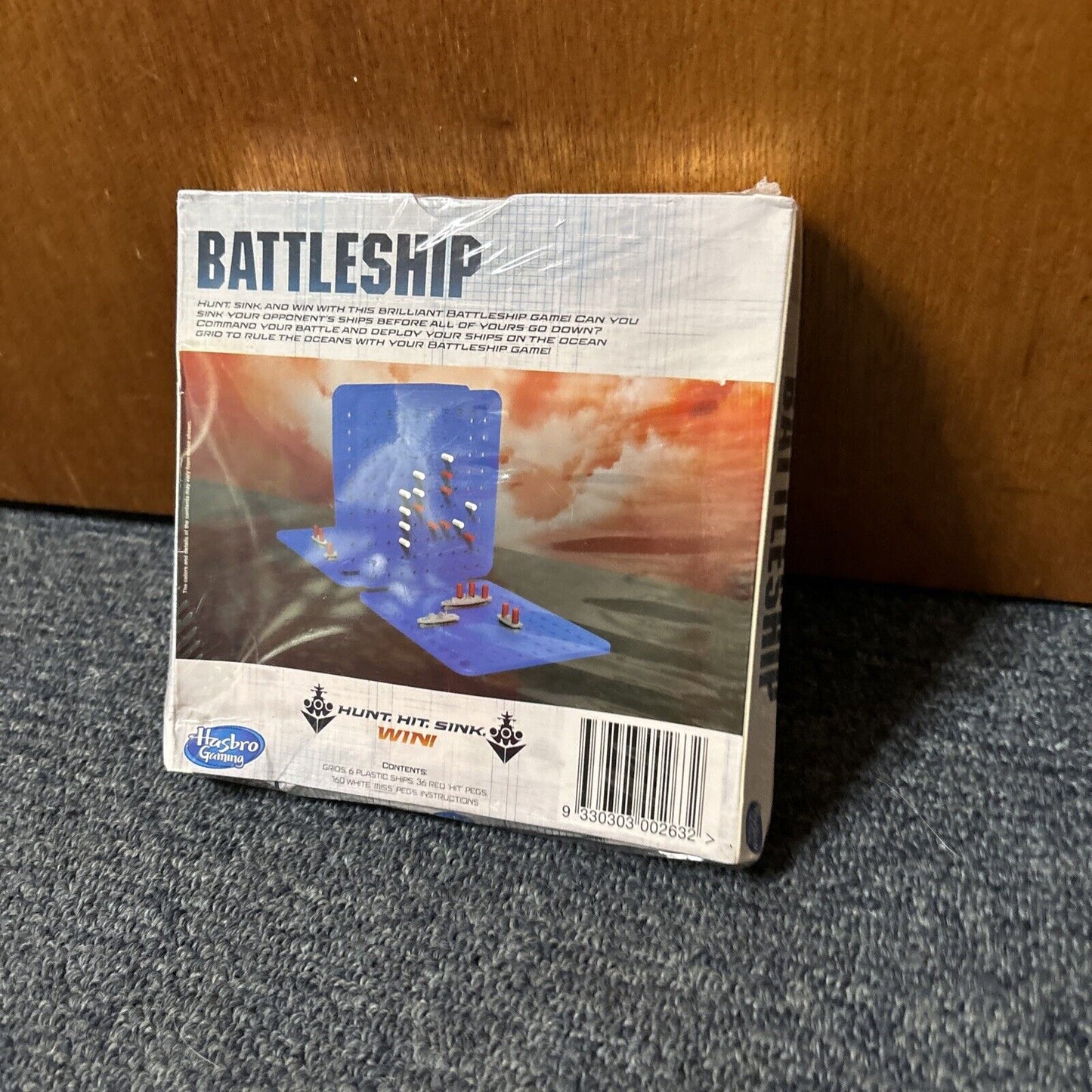 Battleship Mini Version Travel Board Game Hasbro 2016