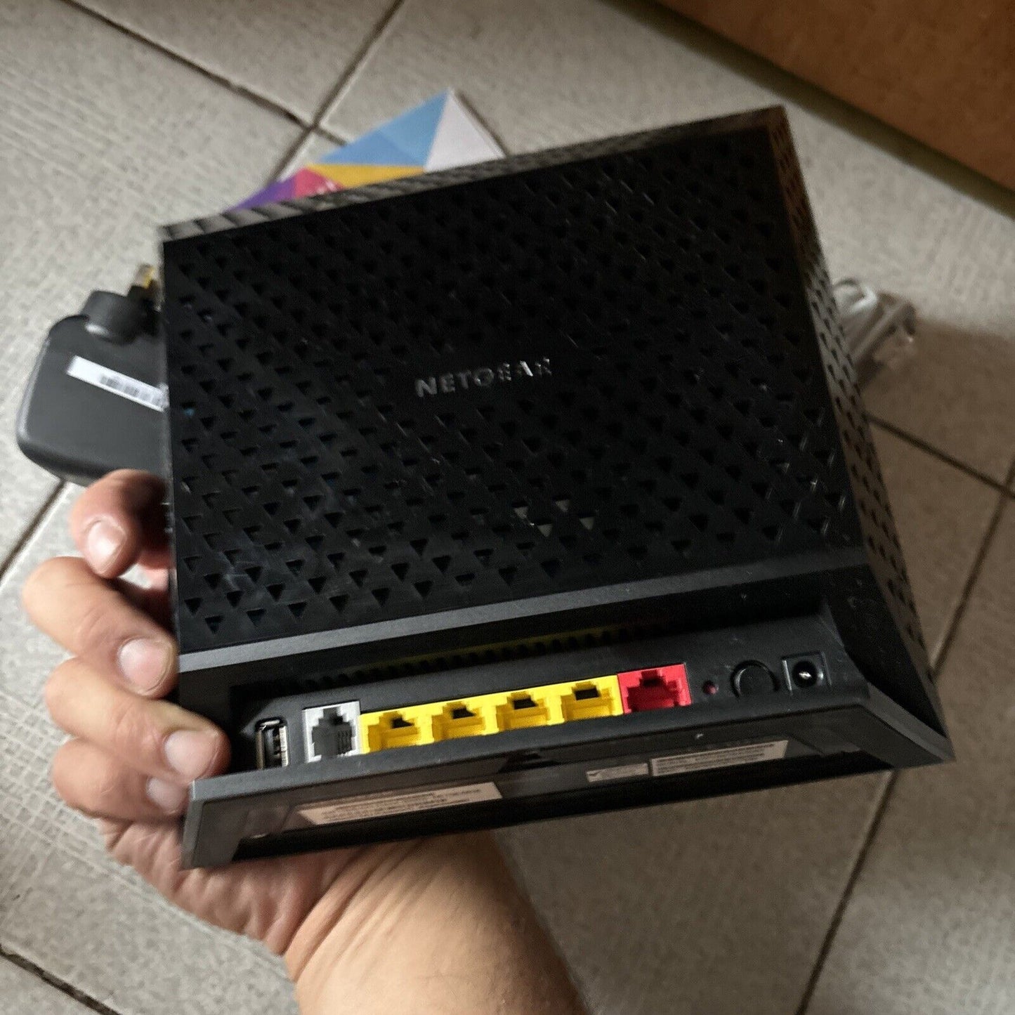 NETGEAR D6400 AC1600 ADSL2+ Dual Band Gigabit WiFi Modem Router NBN Compatible