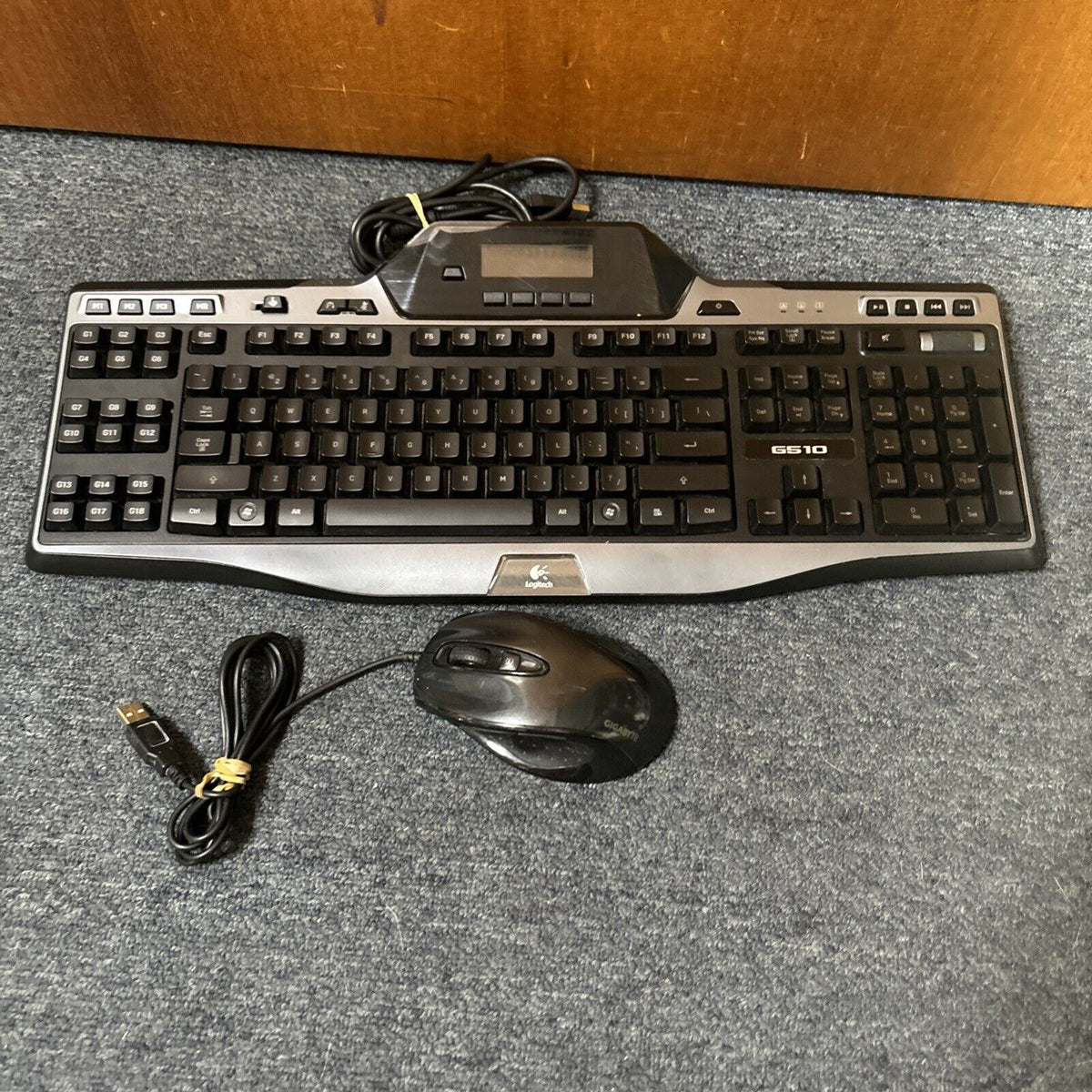 Logitech G511 Logitech G510 Gaming Wired Keyboard USB Y-U0010 & Gigabyte GM-M6880 US ...