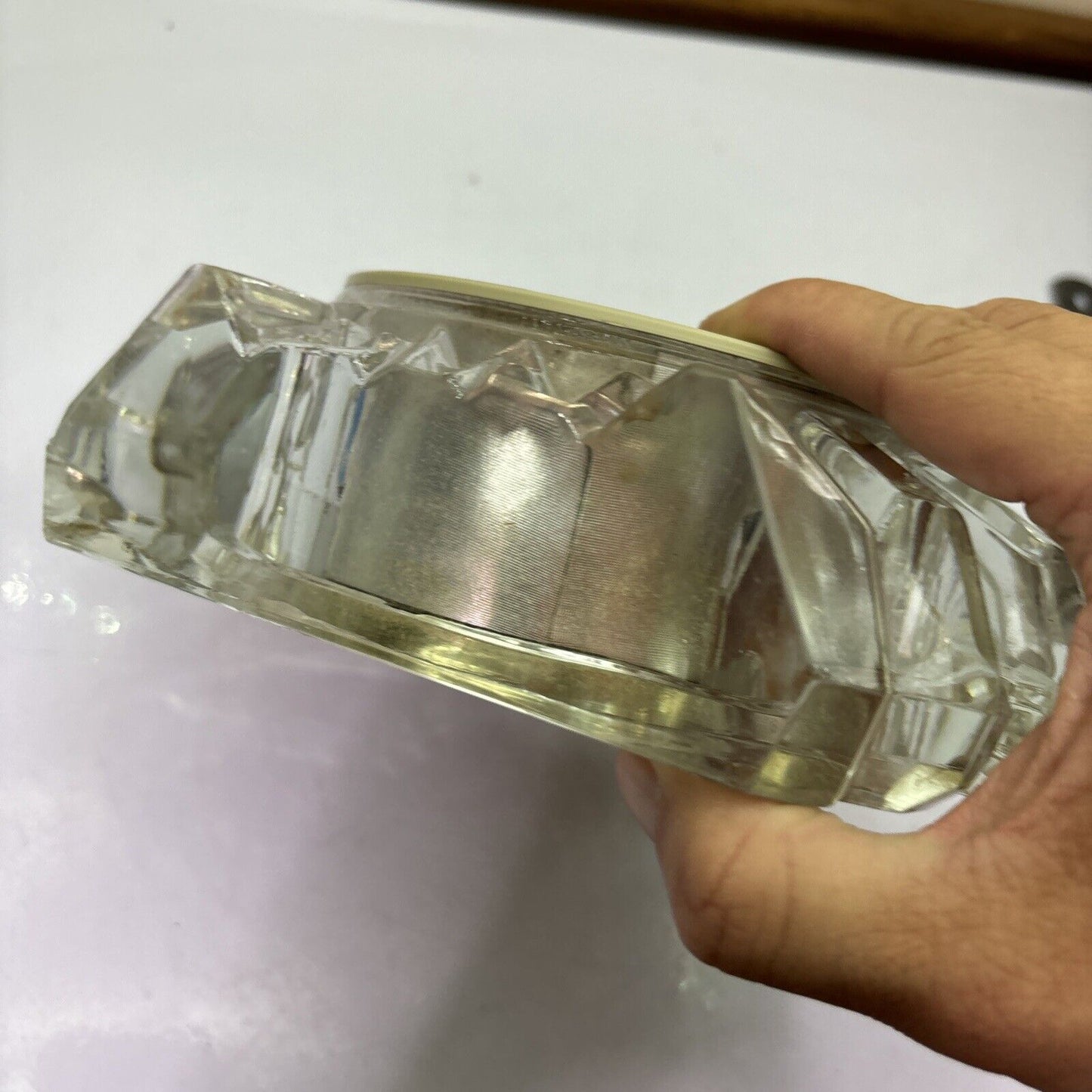 Citizen Glass Quartz Clock 4RE635 *Not Working - For Parts Or Repair*