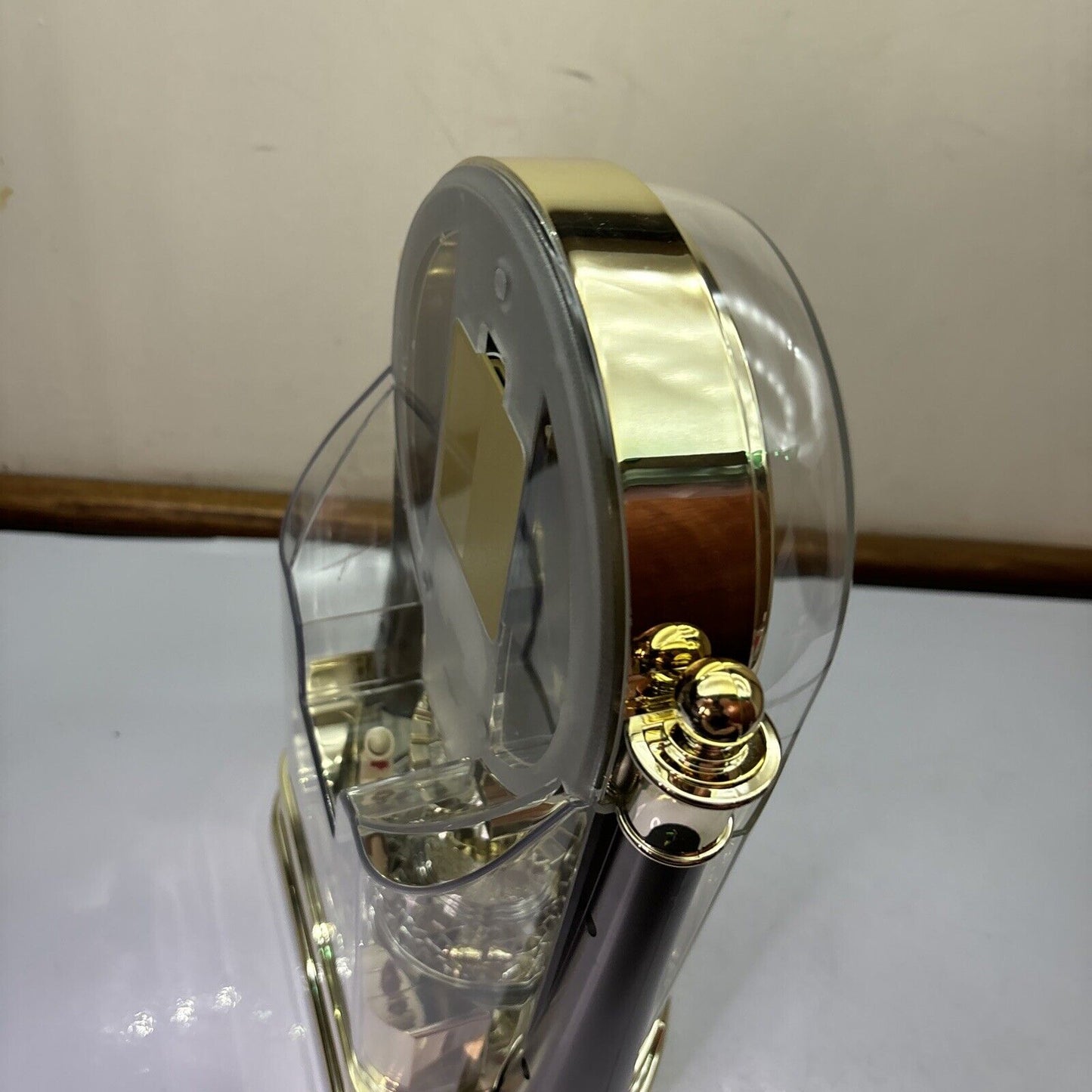 Seiko Desk Quartz Clock With Lovers And Dwarves BY620