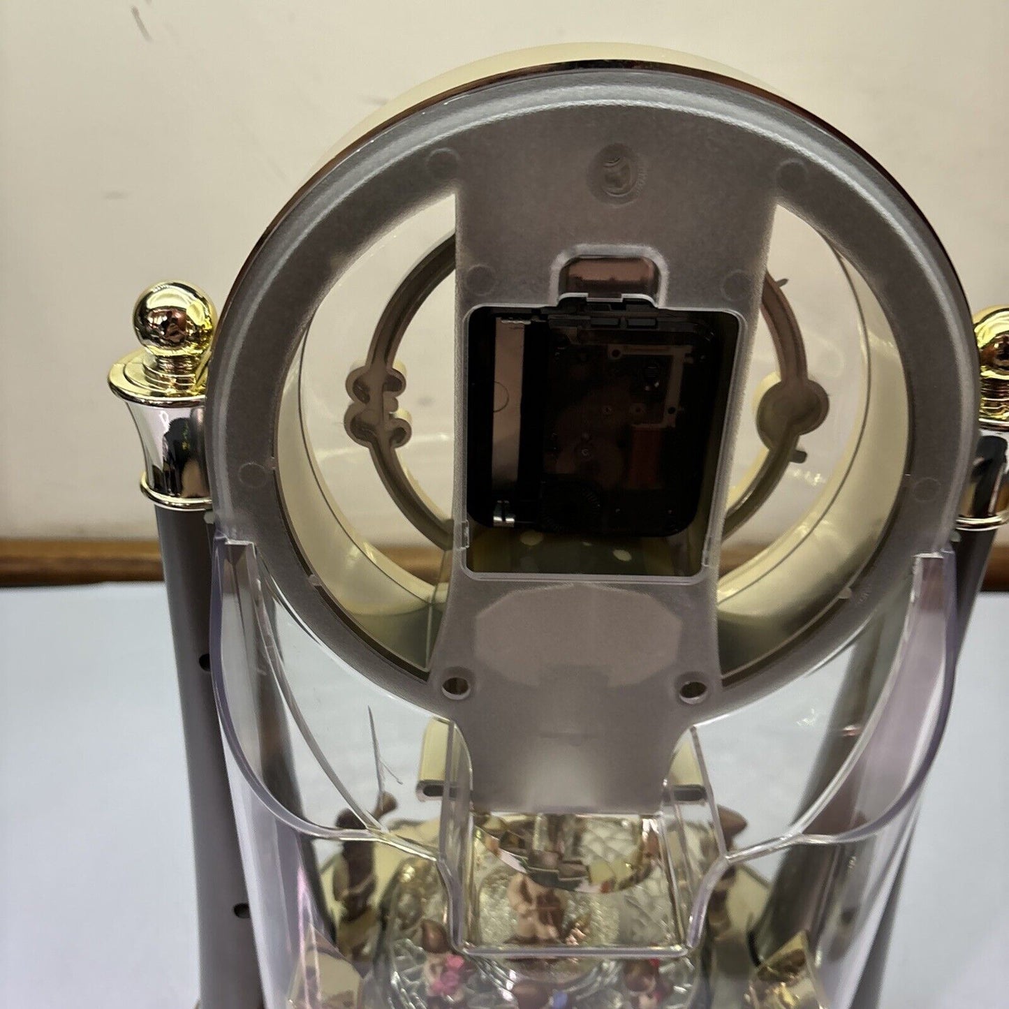 Seiko Desk Quartz Clock With Lovers And Dwarves BY620