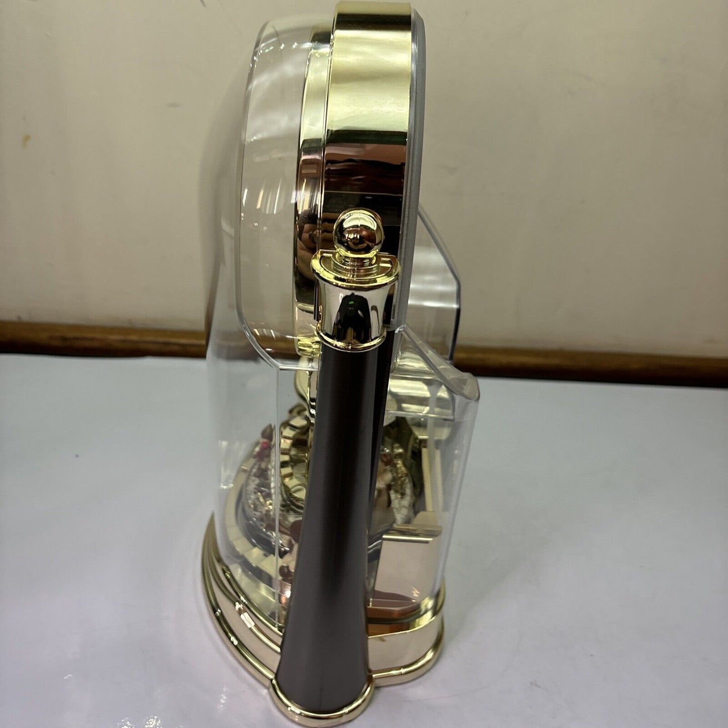 Seiko Desk Quartz Clock With Lovers And Dwarves BY620