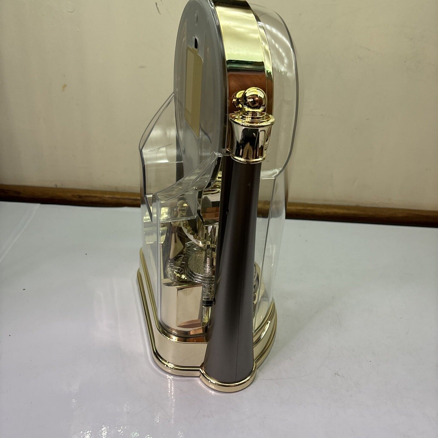 Seiko Desk Quartz Clock With Lovers And Dwarves BY620