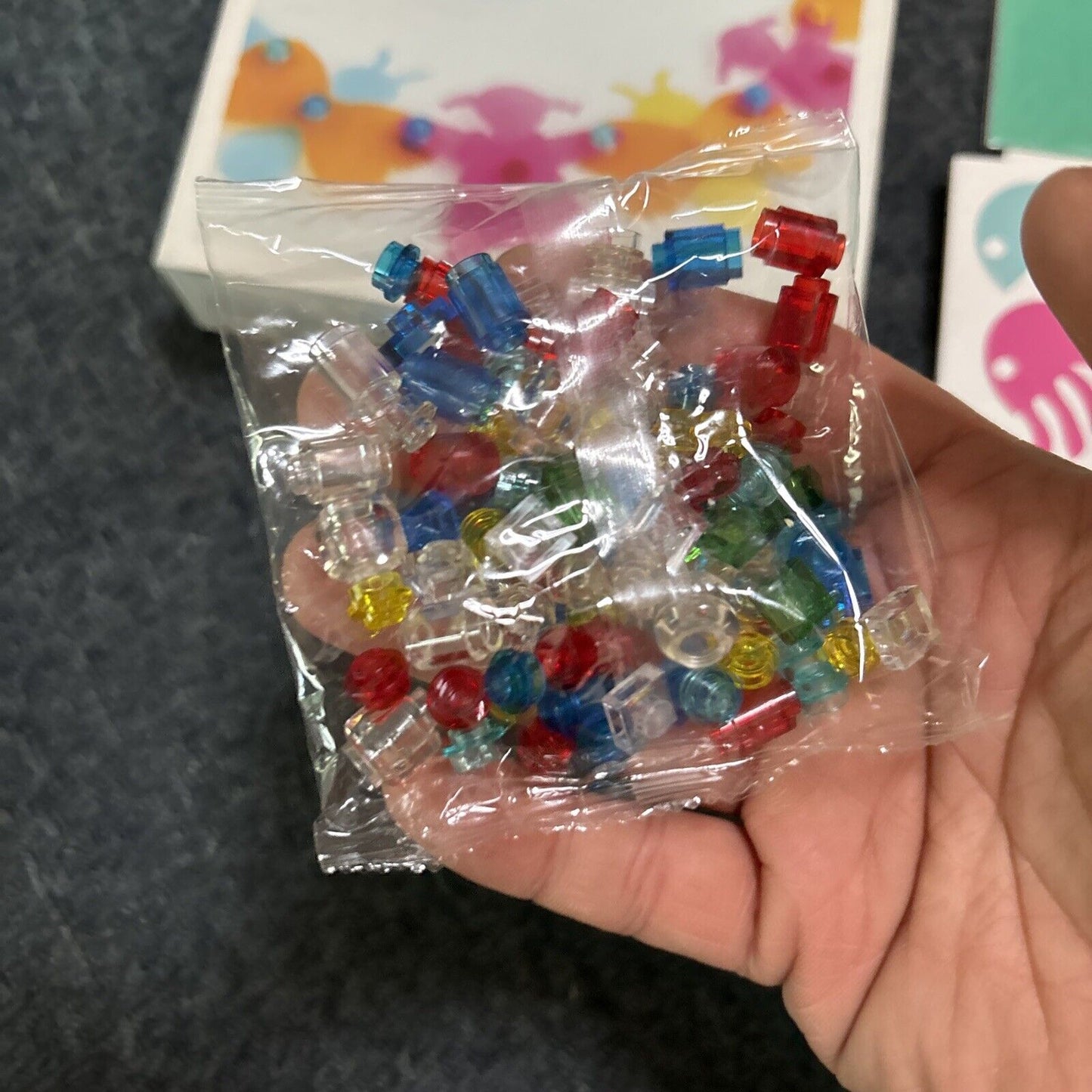 Lego Muji Transparent 120 Lego *Never Used*