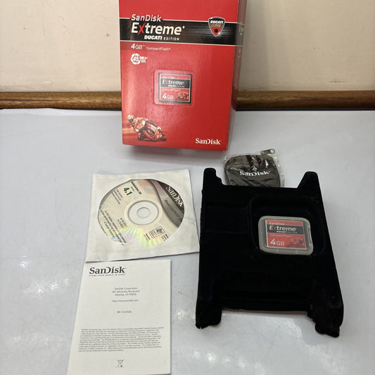 SanDisk Extreme Ducati Edition 4GB Compact Flash