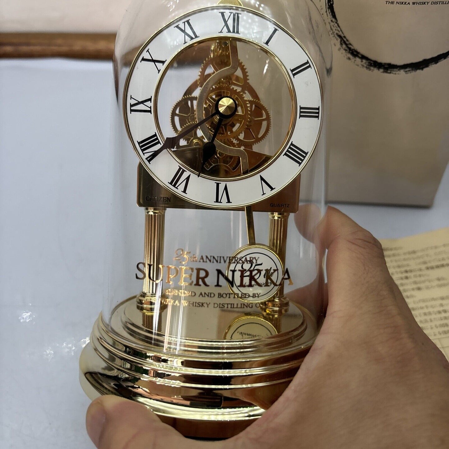 Citizen 25th Anniversary Super Nikka Clock 4RP635 *Never Used*