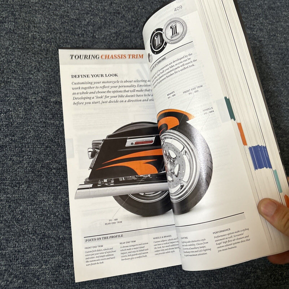 HarleyDavidson 2010 Genuine Motor Accessories & Motor Parts Catalog