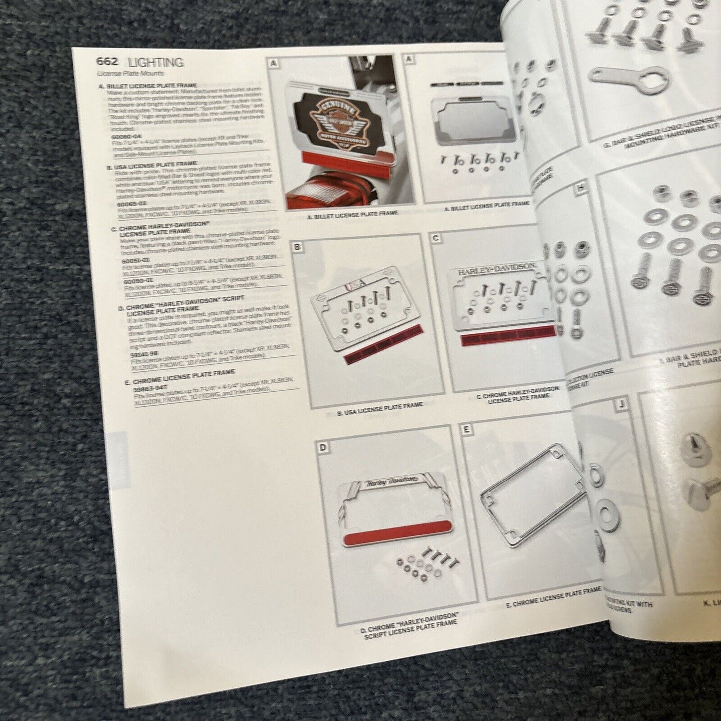 Harley-Davidson 2010 Genuine Motor Accessories & Motor Parts Catalog