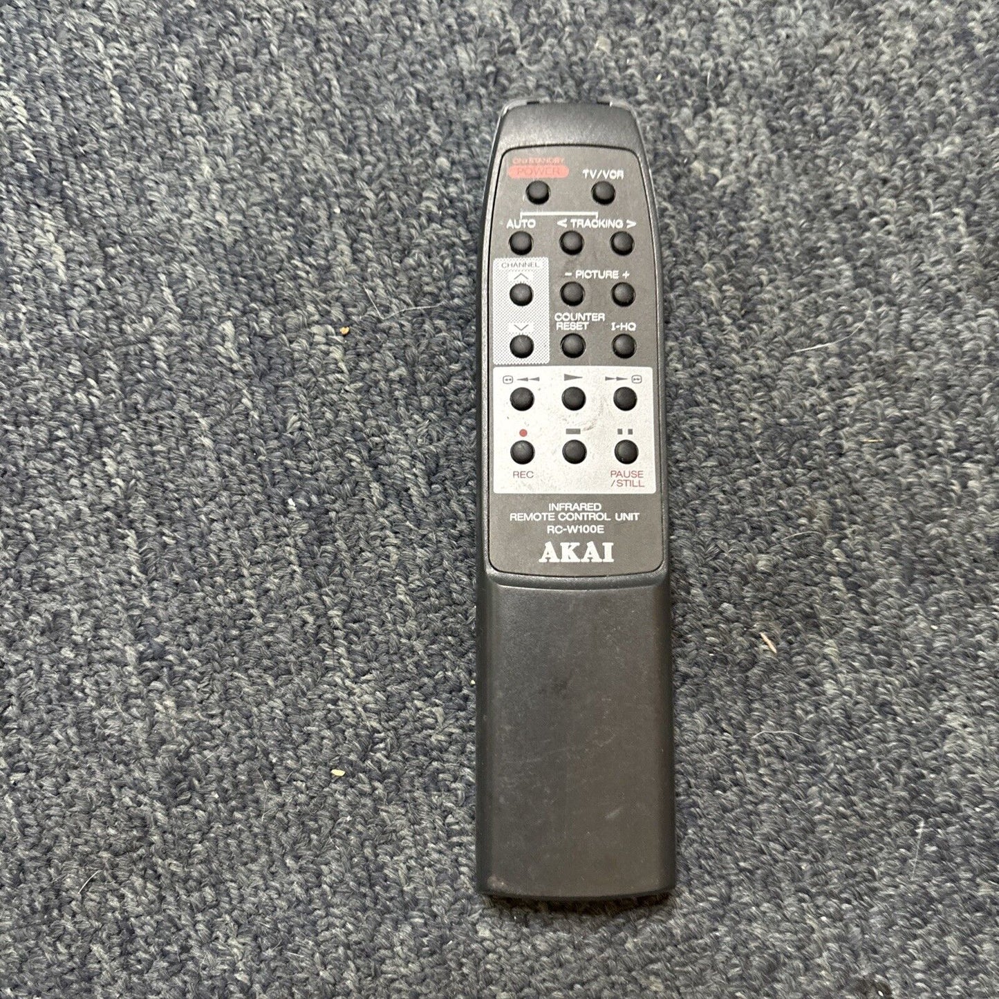 Genuine Akai RC-W100E Remote Control – Retro Unit