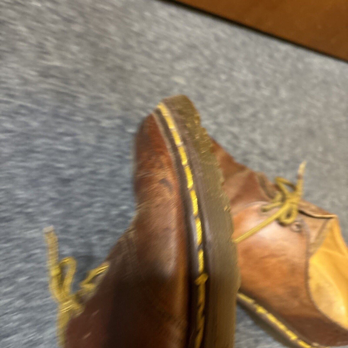 Vintage Dr. Martens Brown Leather Mens Shoes UK Size 6 1461 TA1461Z