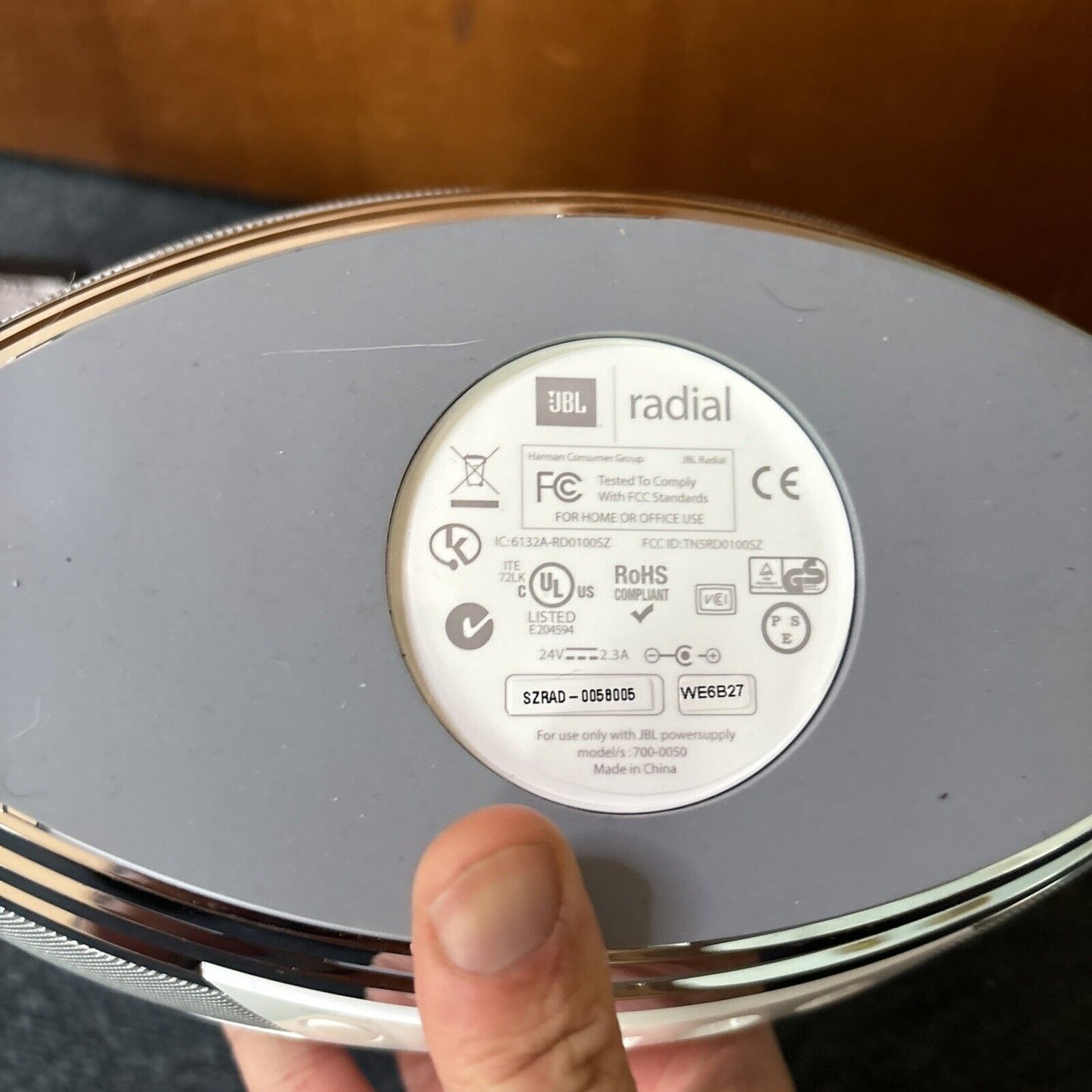 JBL Radial High-Performance Loudspeaker Dock for iPod 30-Pin Dock 700-0050