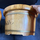 2x Large Wooden Buckets That Can Hold Water Or For Plants