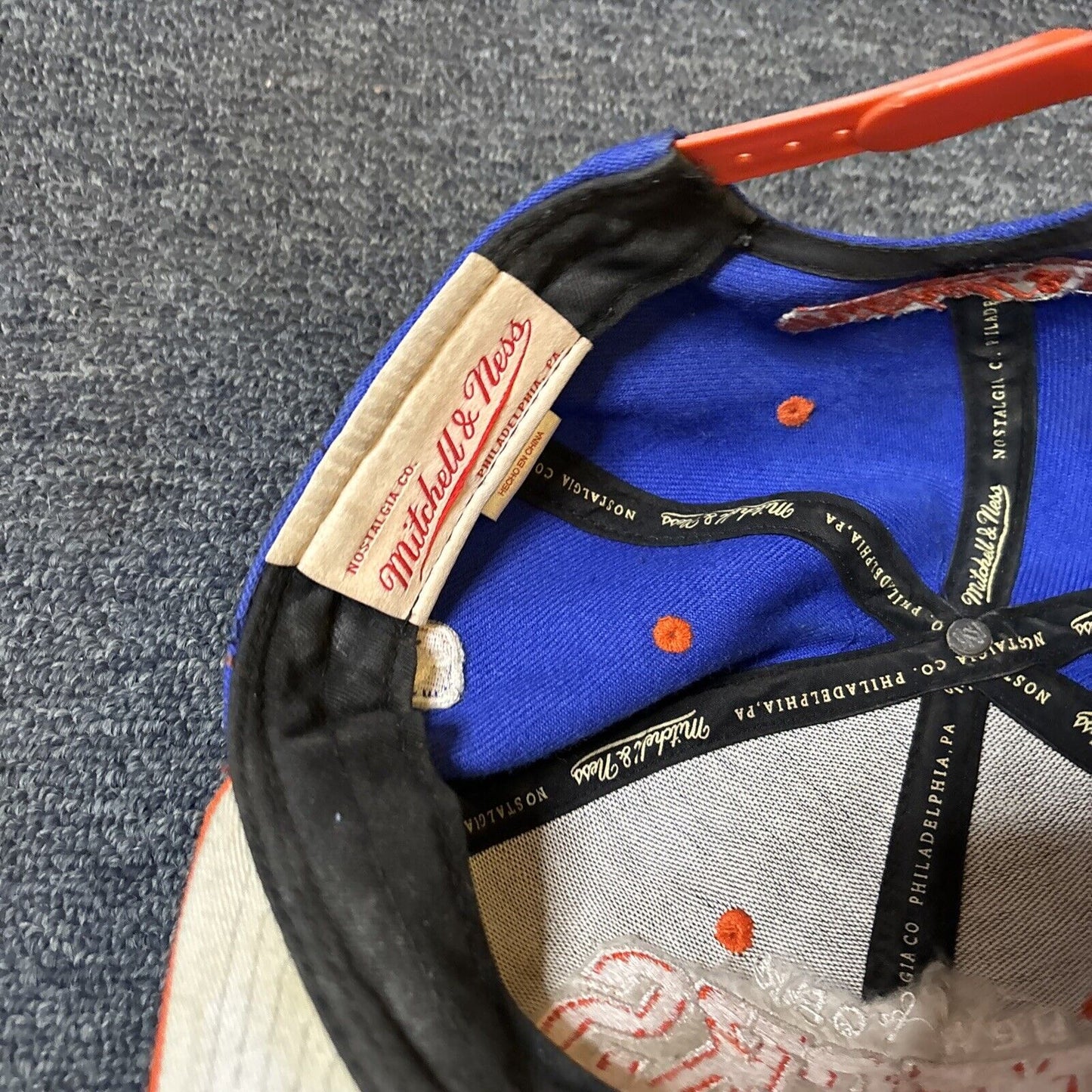 New York Knicks Wool Cap Mitchell & Ness NBA Hardwood Classics RN110592