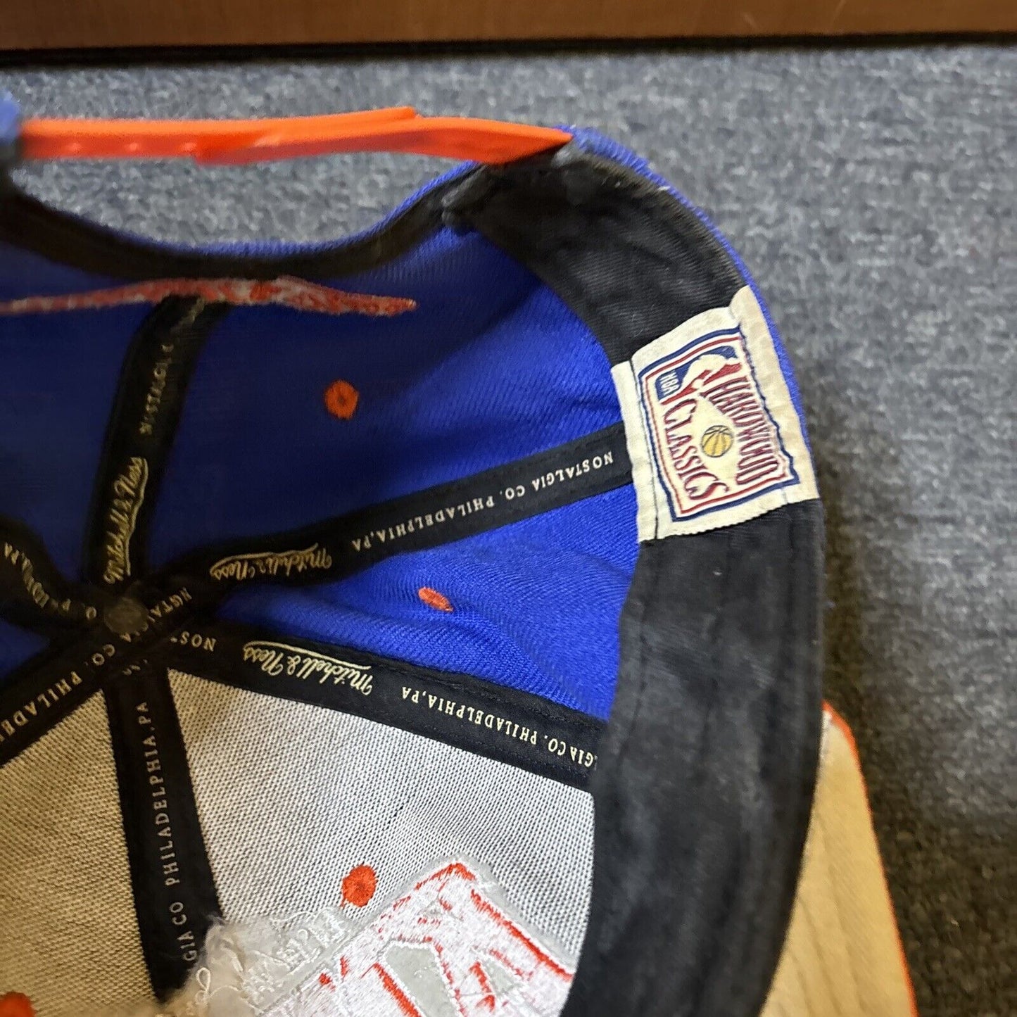 New York Knicks Wool Cap Mitchell & Ness NBA Hardwood Classics RN110592