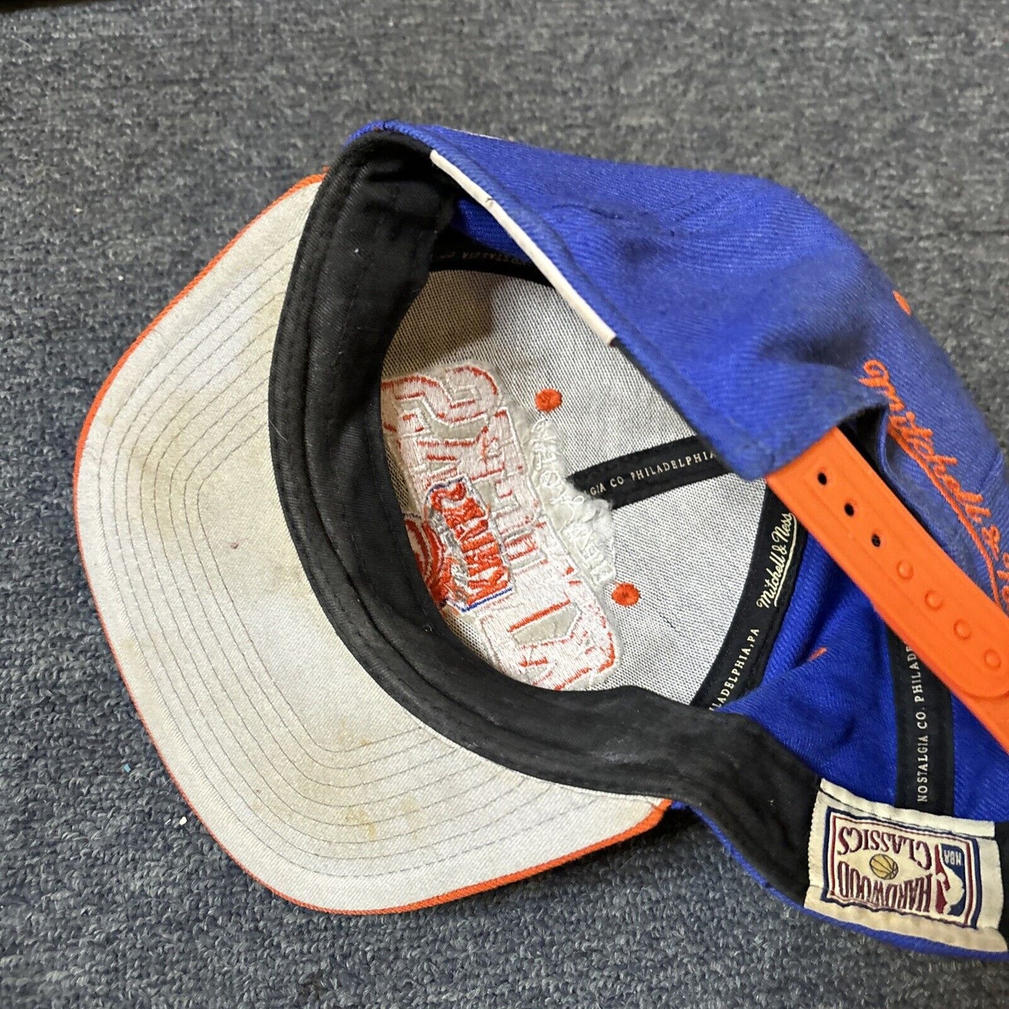 New York Knicks Wool Cap Mitchell & Ness NBA Hardwood Classics RN110592